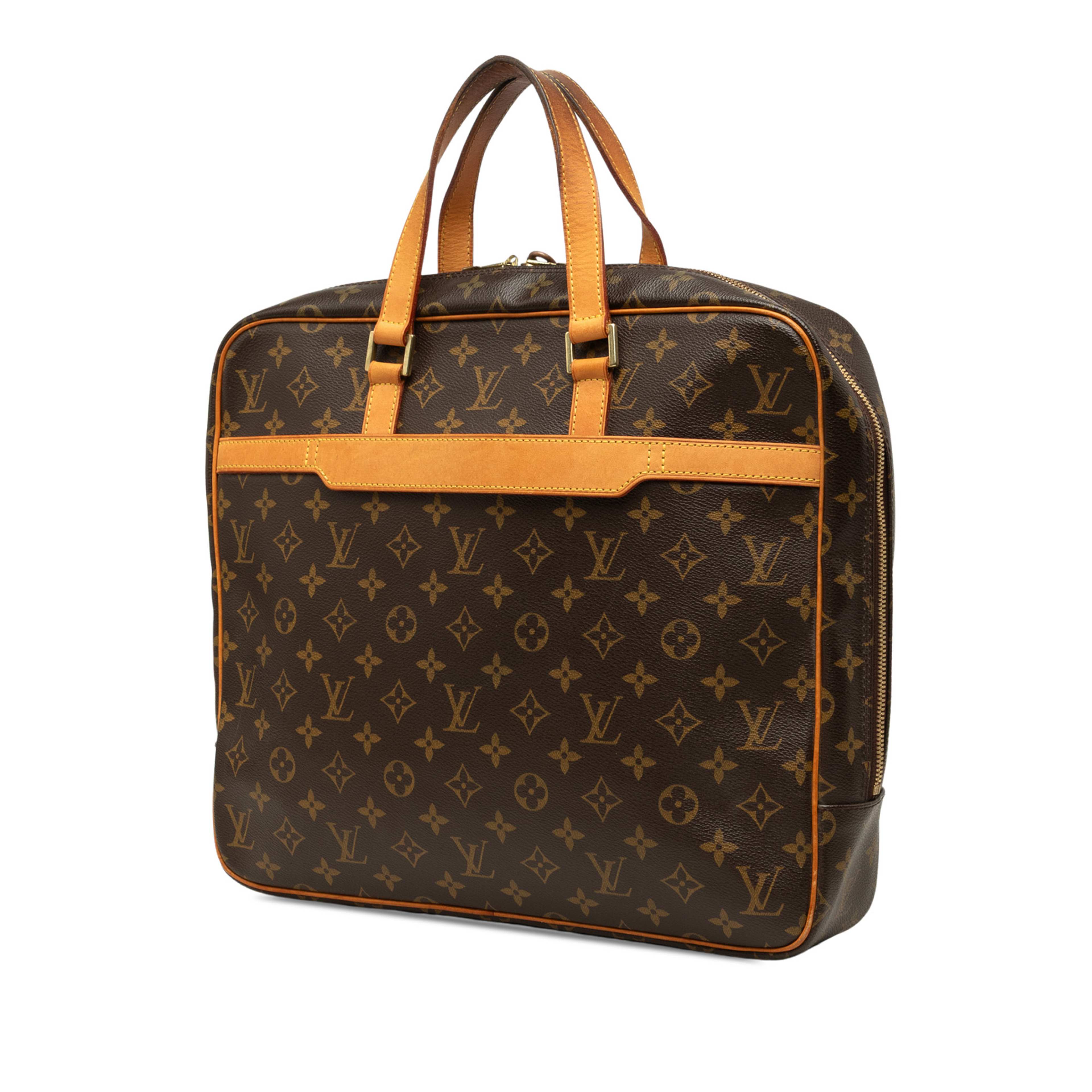 Louis Vuitton Monogram Pegase Porte Documents, från Luxclusif, i färgen brun. Klicka för att öppna bilden i stort format
