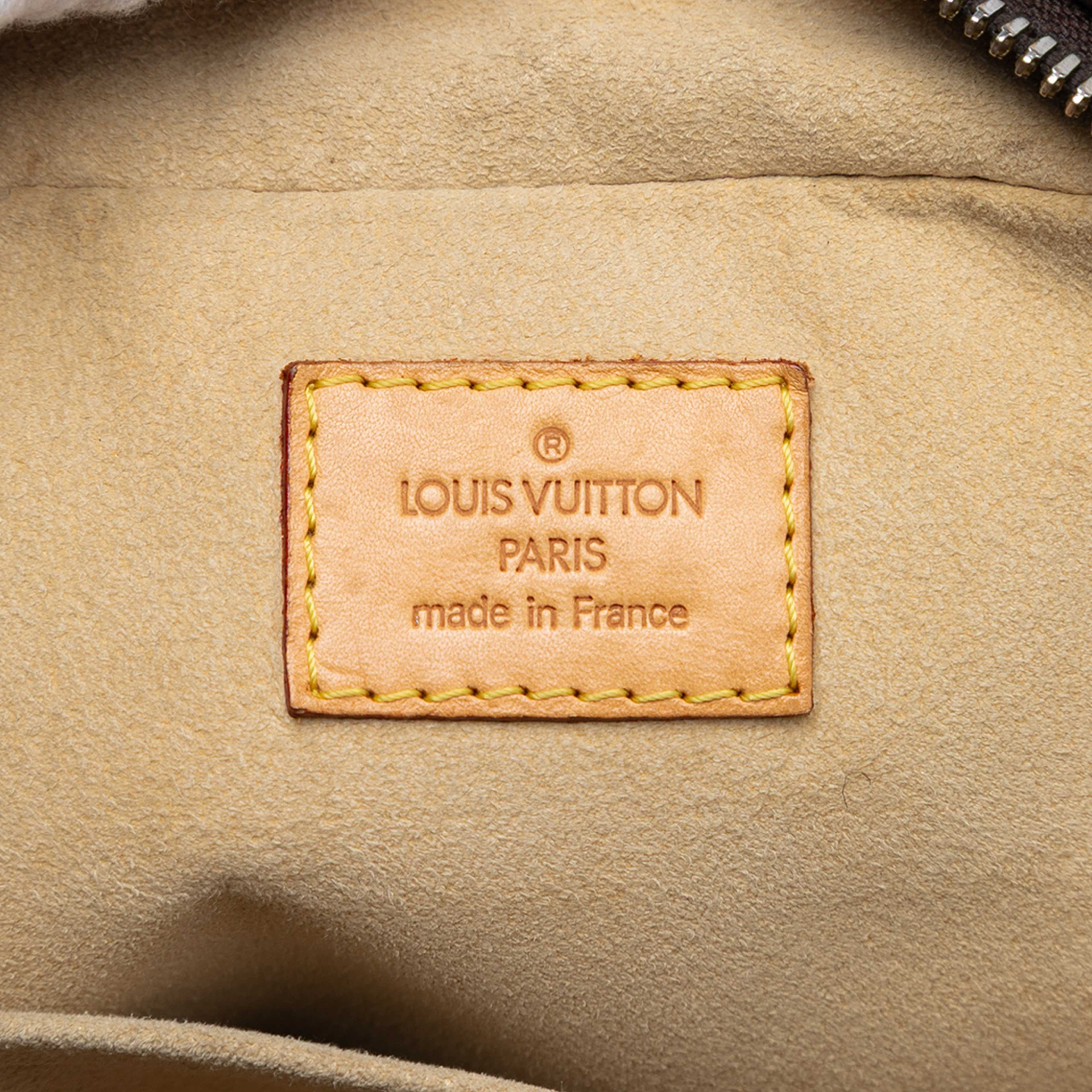 Louis Vuitton Monogram Manhattan Pm, från Luxclusif, i färgen brown. Klicka för att öppna bilden i stort format