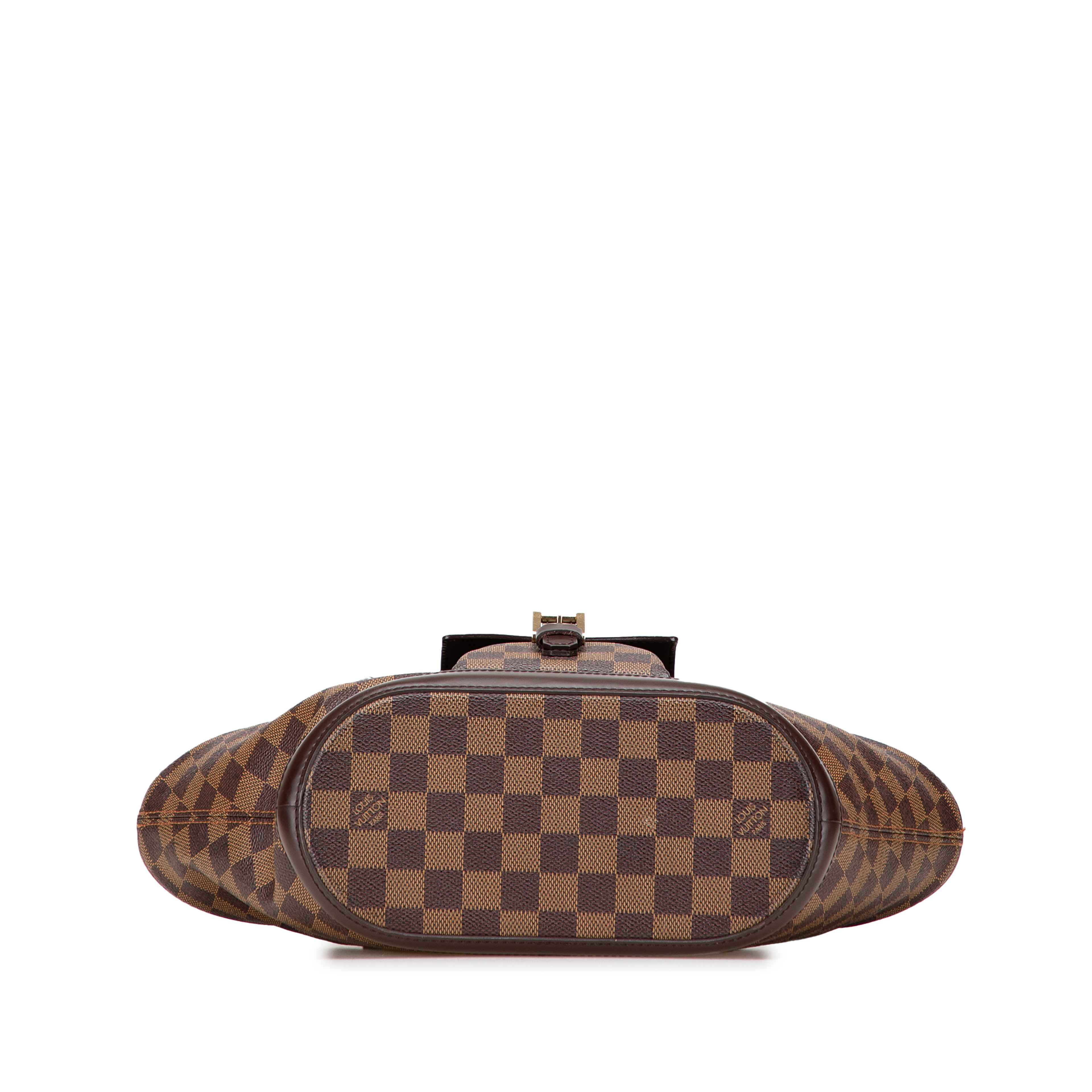 Louis Vuitton Damier Ebene Manosque Pm, från Luxclusif, i färgen brown. Klicka för att öppna bilden i stort format
