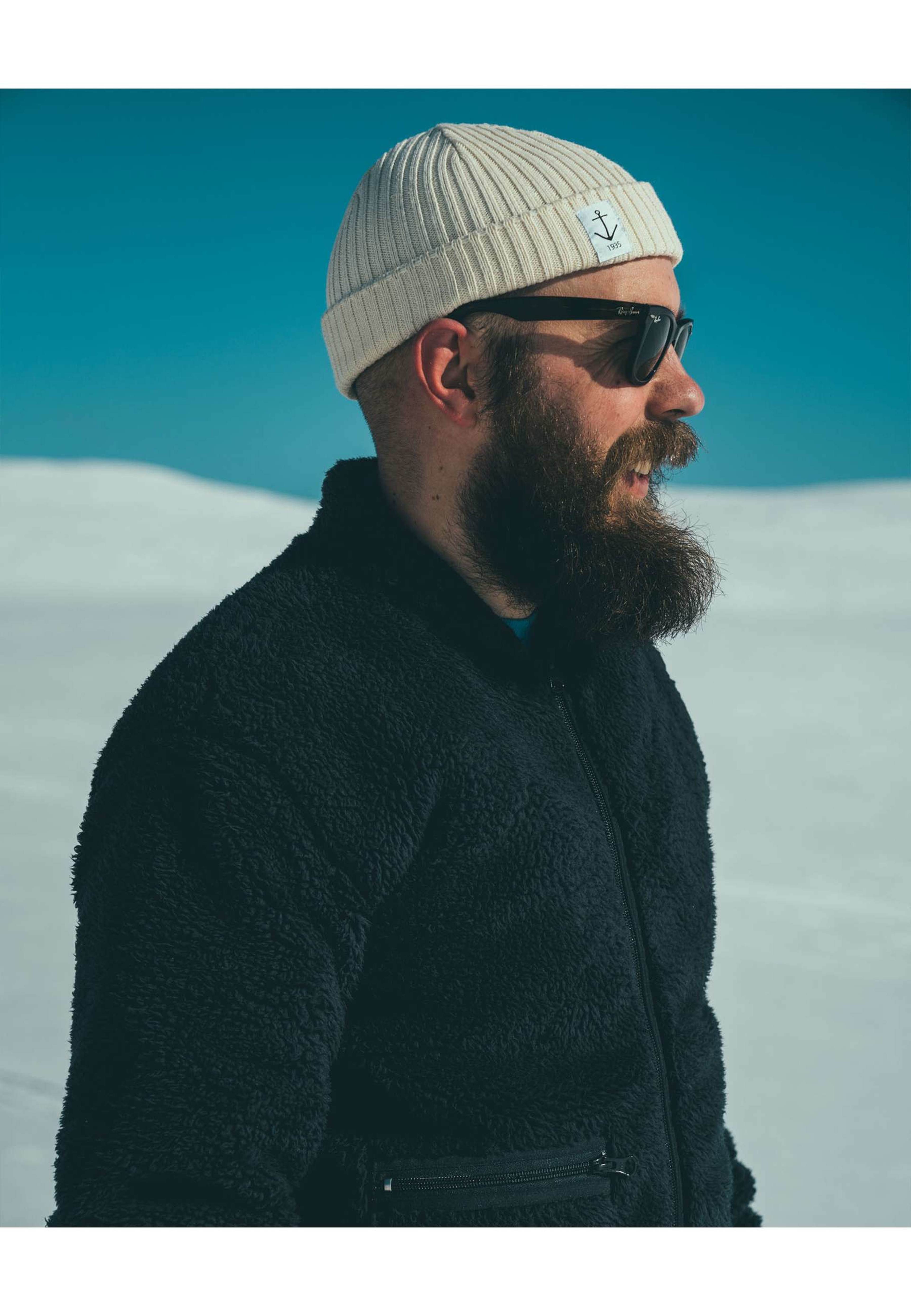 Ekologisk Bomull, Beanie Mössa, Smula, Grå