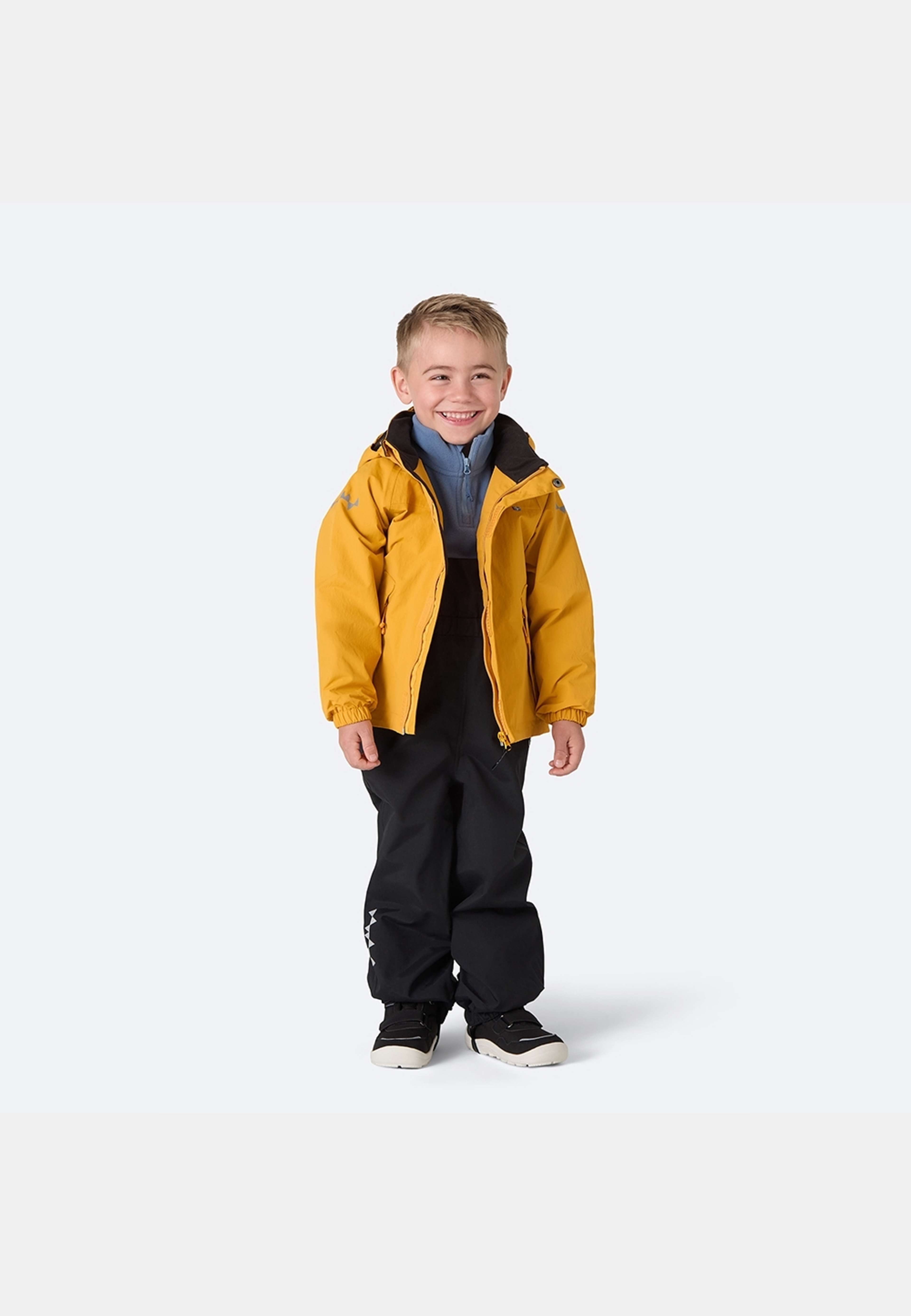 Isbjörn Penguin Skaljacka, från ISBJÖRN of Sweden, i färgen saffron. Klicka för att öppna bilden i stort format