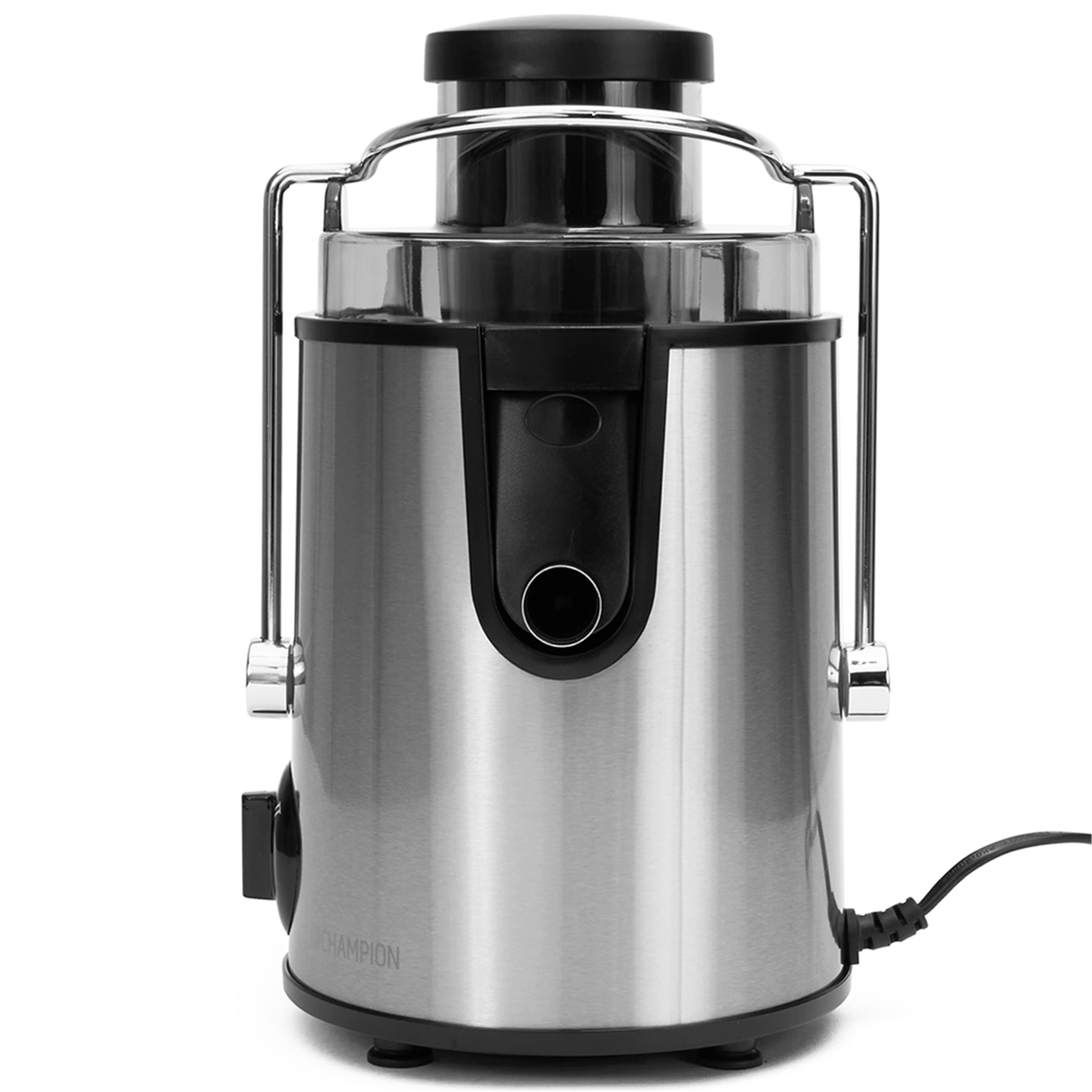 Råsaftcentrifug 0,5l 600w Rs400, från Champion Nordic, i färgen rostfri/svart. Klicka för att öppna bilden i stort format