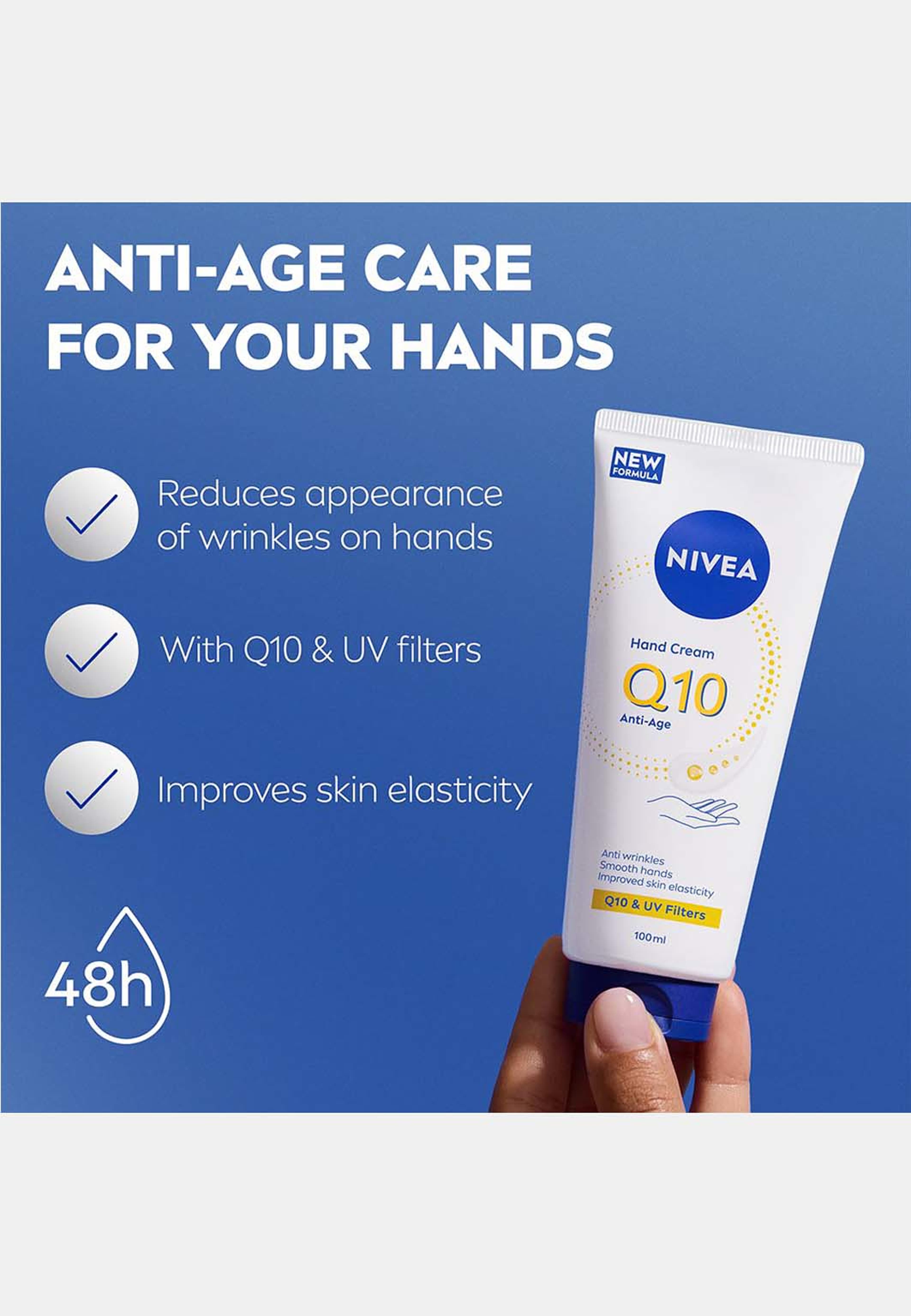 Handkräm Q10 100 ml NIVEA, från NIVEA. Klicka för att öppna bilden i stort format