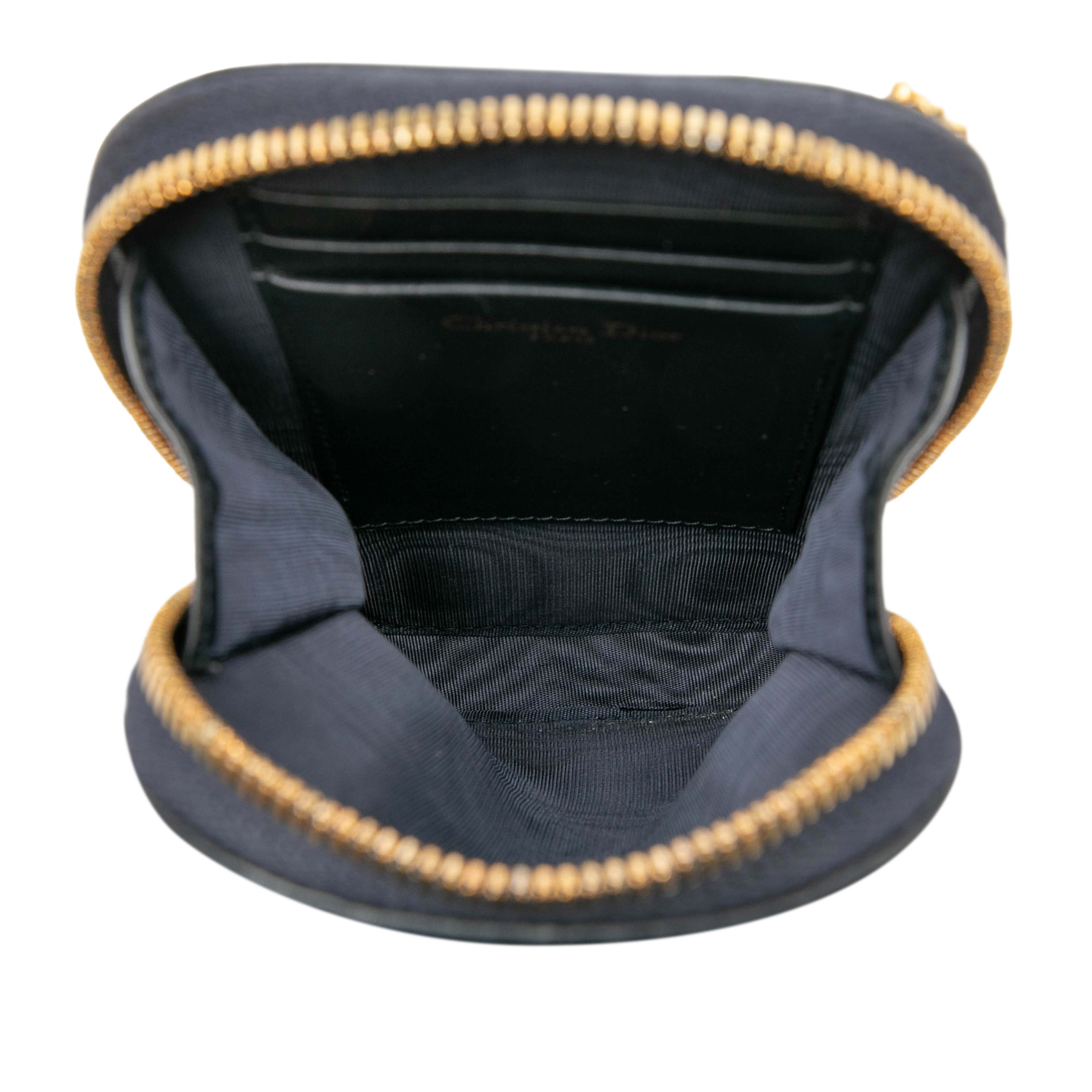 Dior Oblique Canvas 30 Montaigne Call In Dior Phone Holder, från Luxclusif, i färgen navy. Klicka för att öppna bilden i stort format