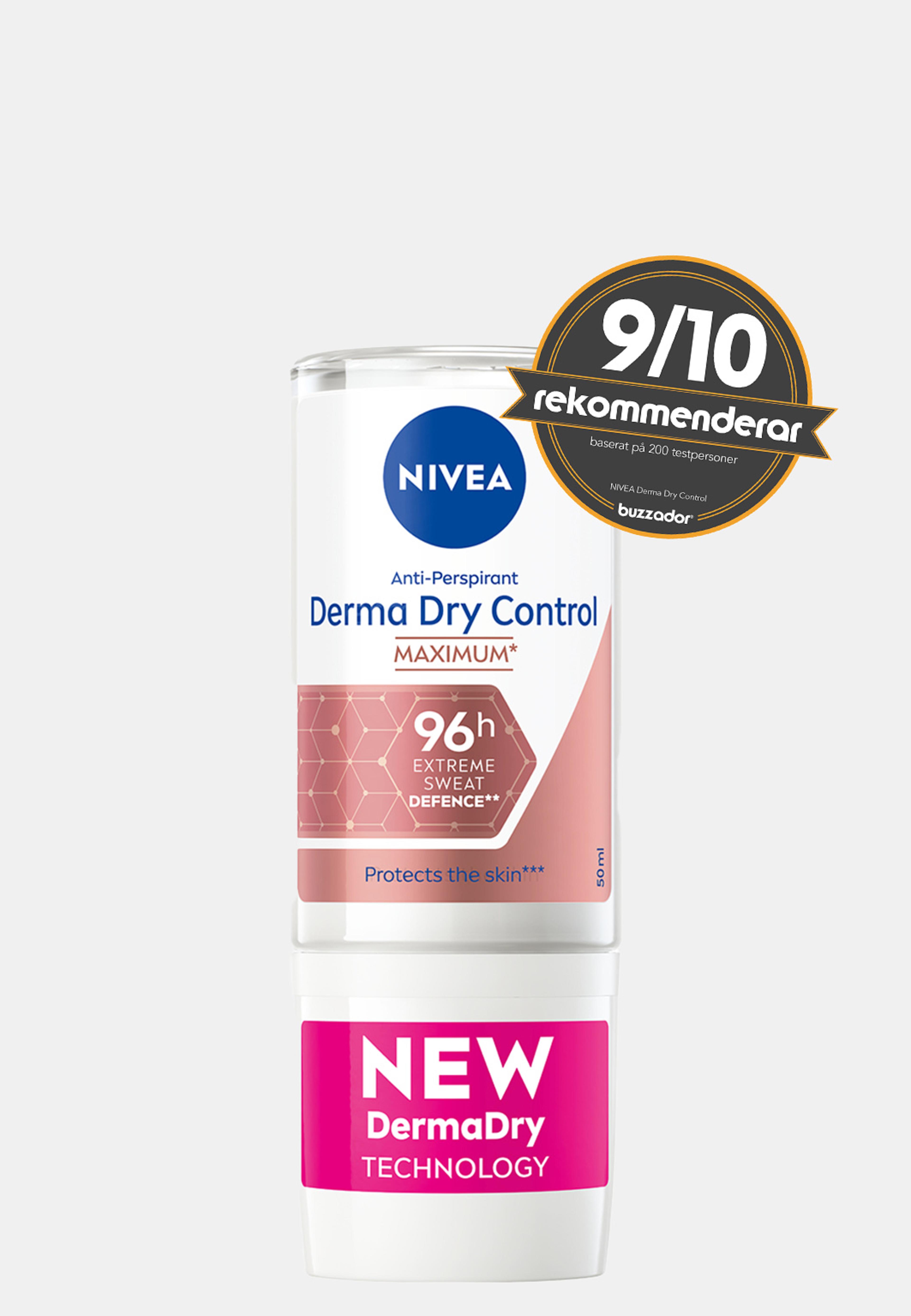 Antiperspirant Deo Derma Dry Maximum Protection Roll-on 50 ml NIVEA