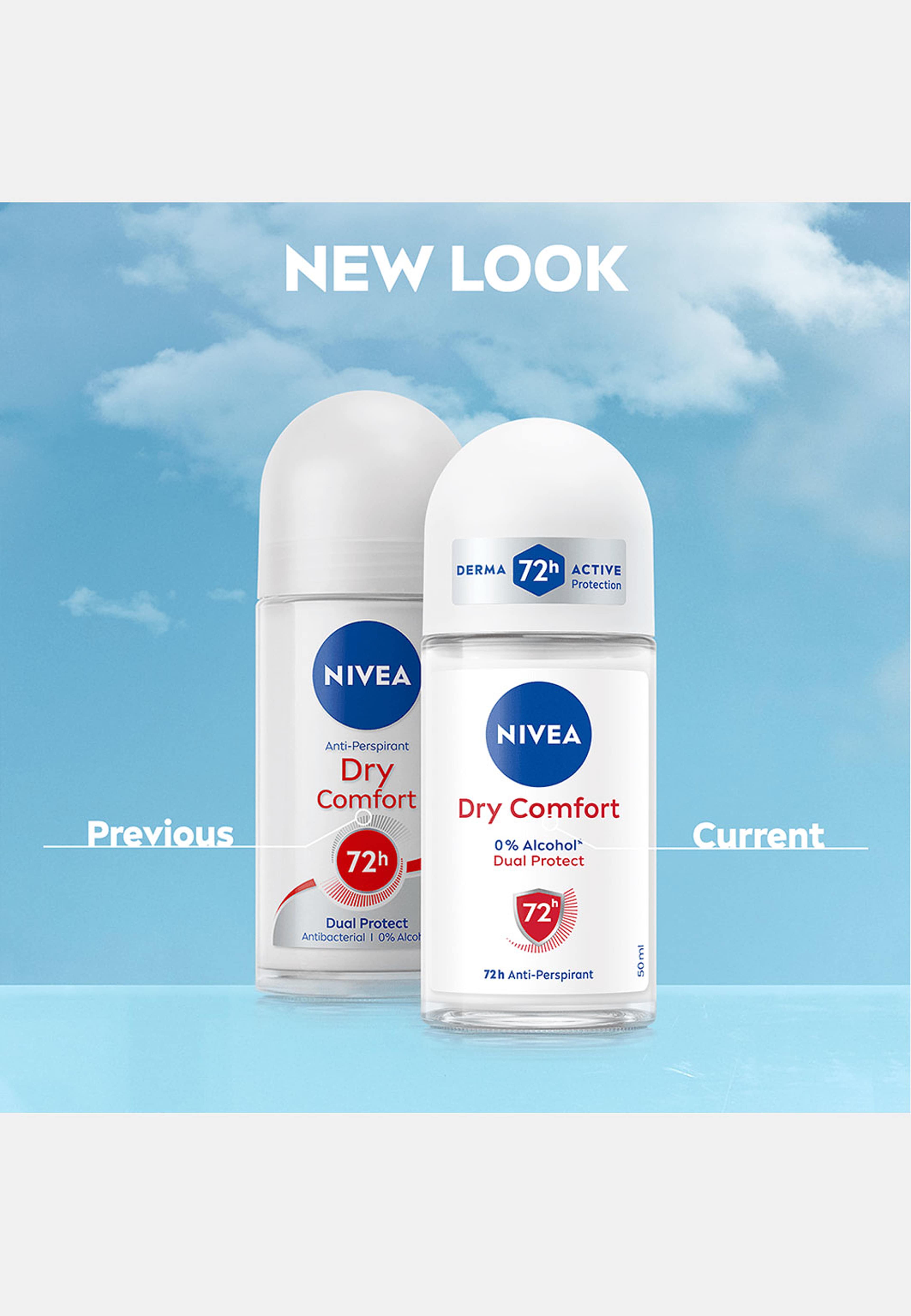 Antiperspirant Deo Dry Comfort Roll On 50 ml NIVEA
