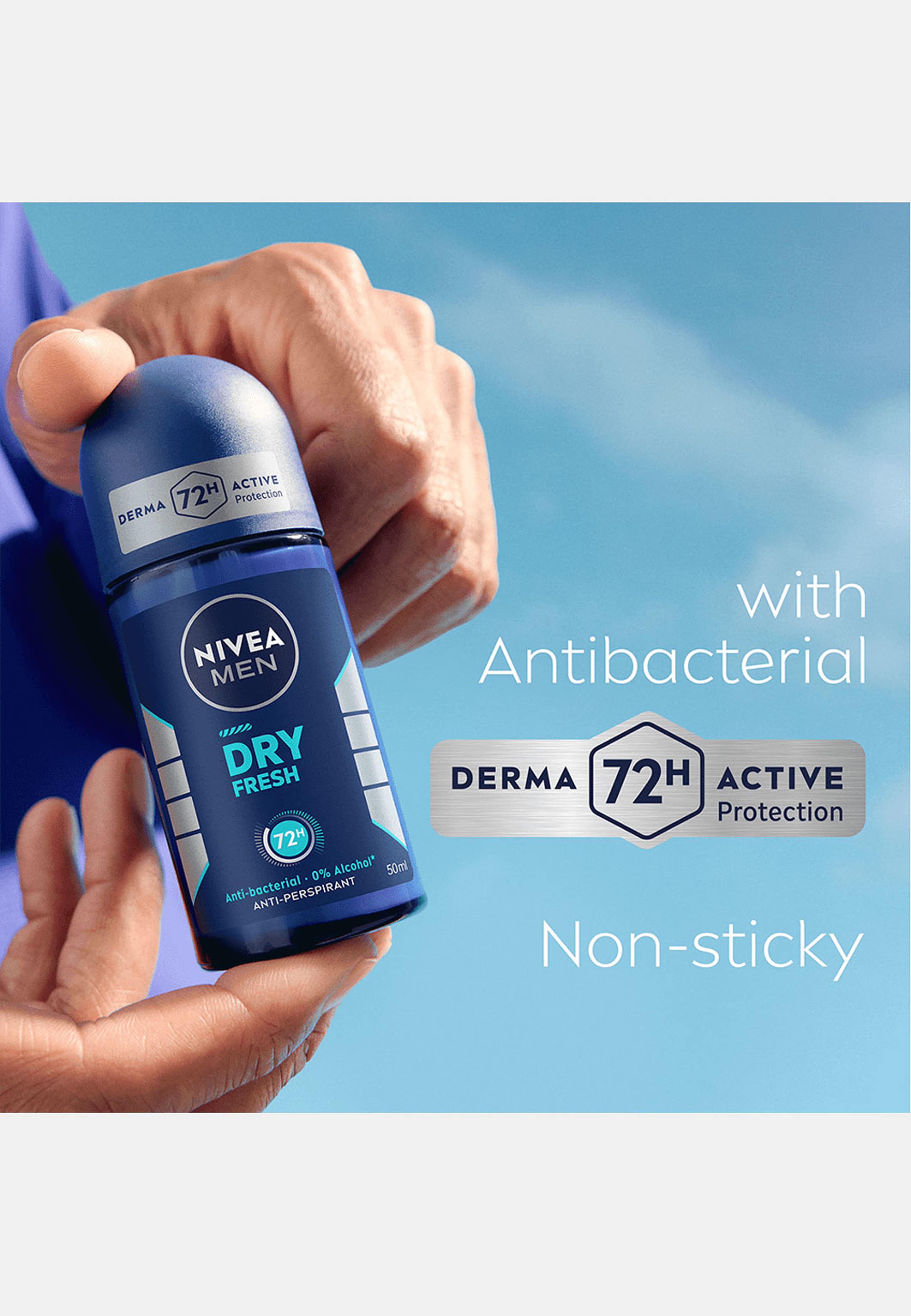 Antiperspirant Deo Dry Fresh Roll On 50 ml NIVEA MEN