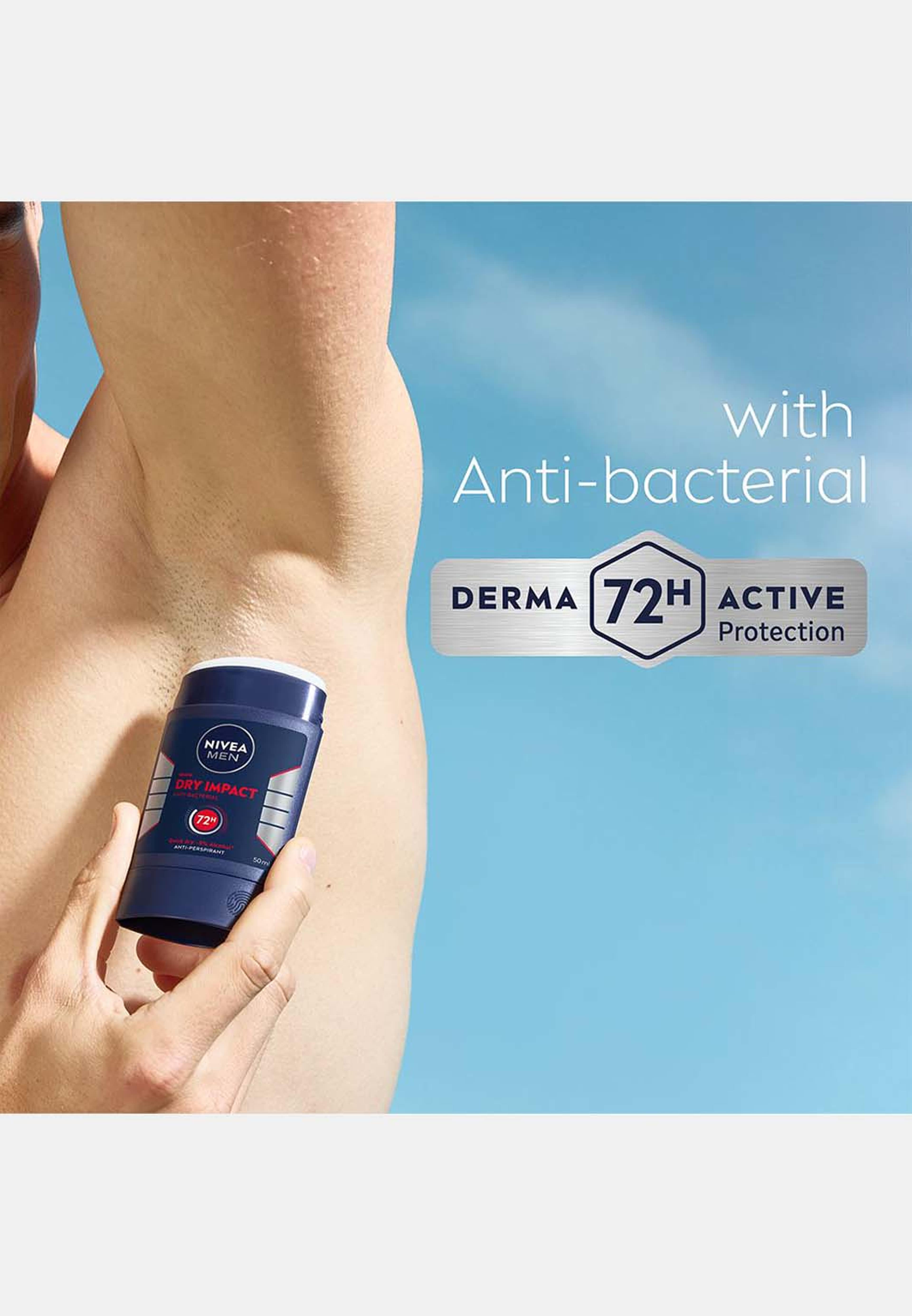 Dry Impact Stick, från NIVEA. Klicka för att öppna bilden i stort format