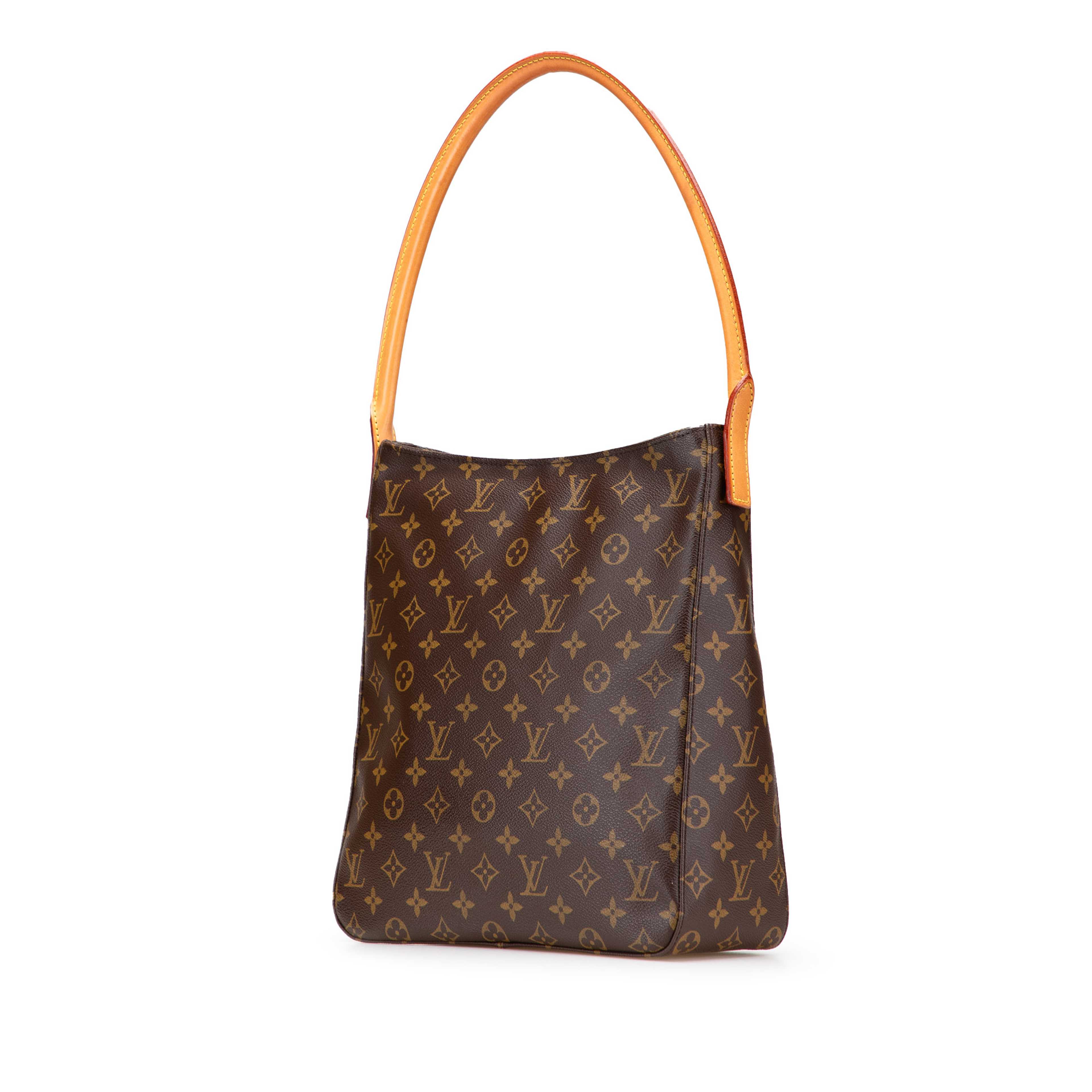 Louis Vuitton Monogram Looping Gm, från Luxclusif, i färgen brown. Klicka för att öppna bilden i stort format
