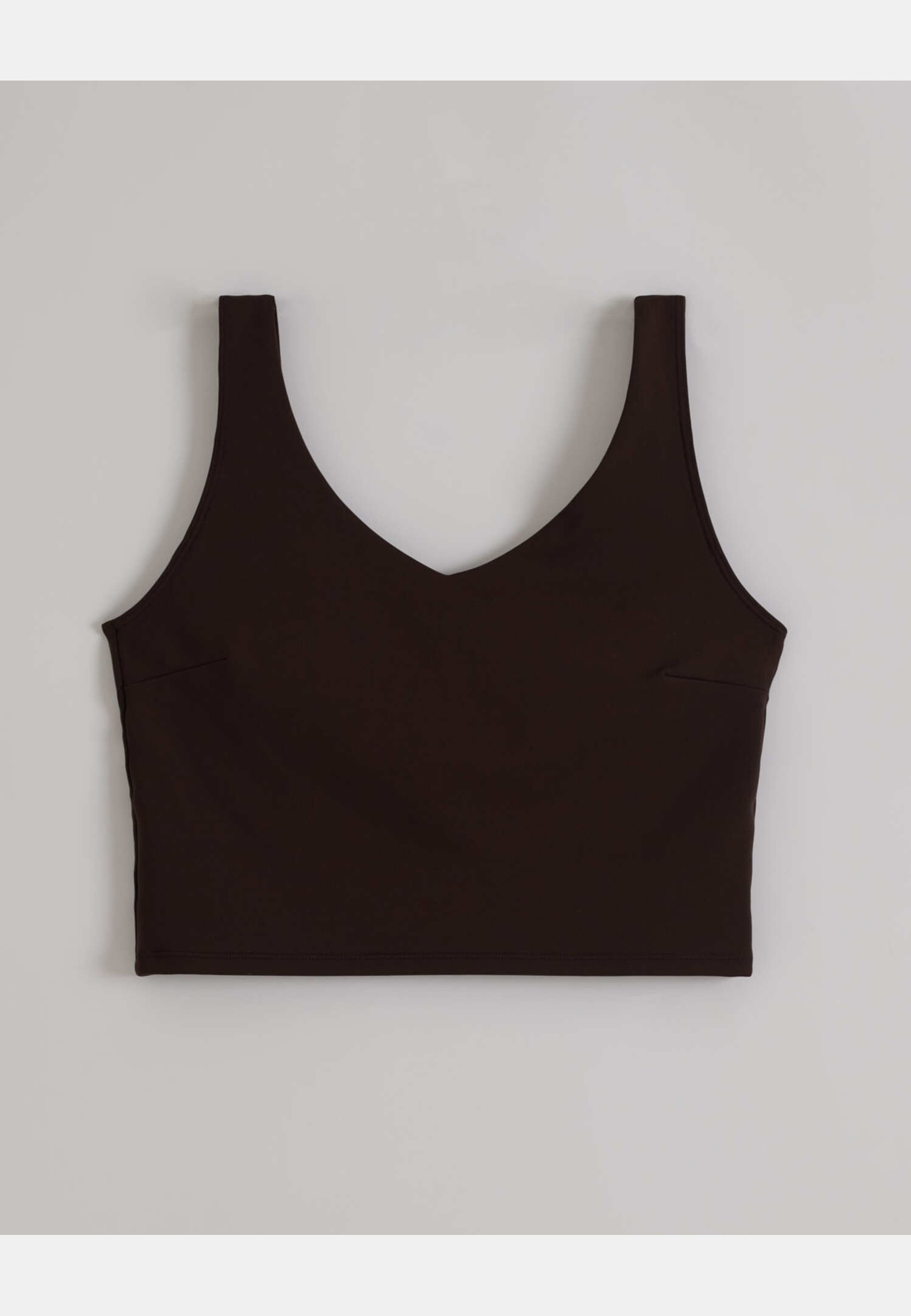 Sense Bralette, från aim'n, i färgen chocolate. Klicka för att öppna bilden i stort format