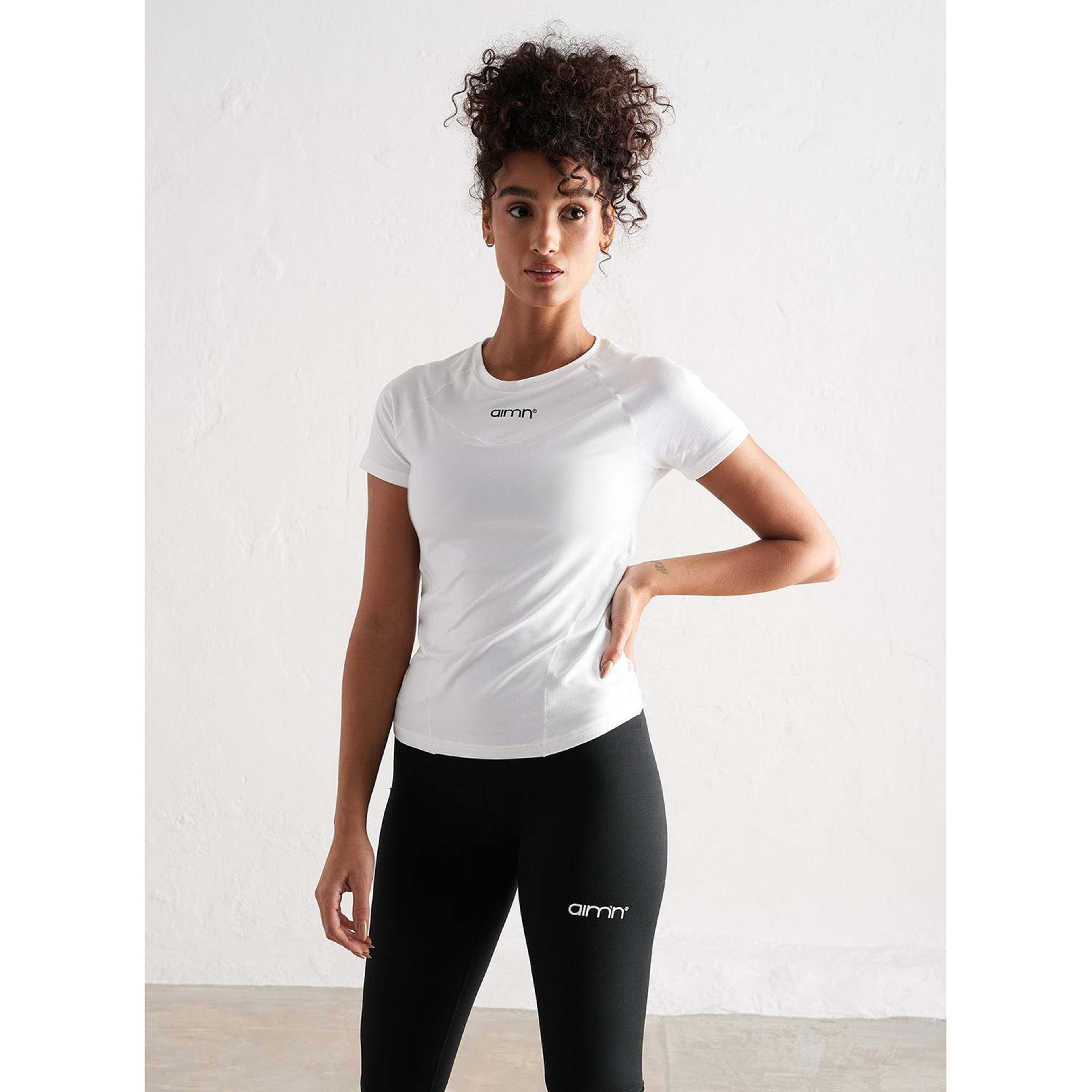White Soft Basic Short Sleeve