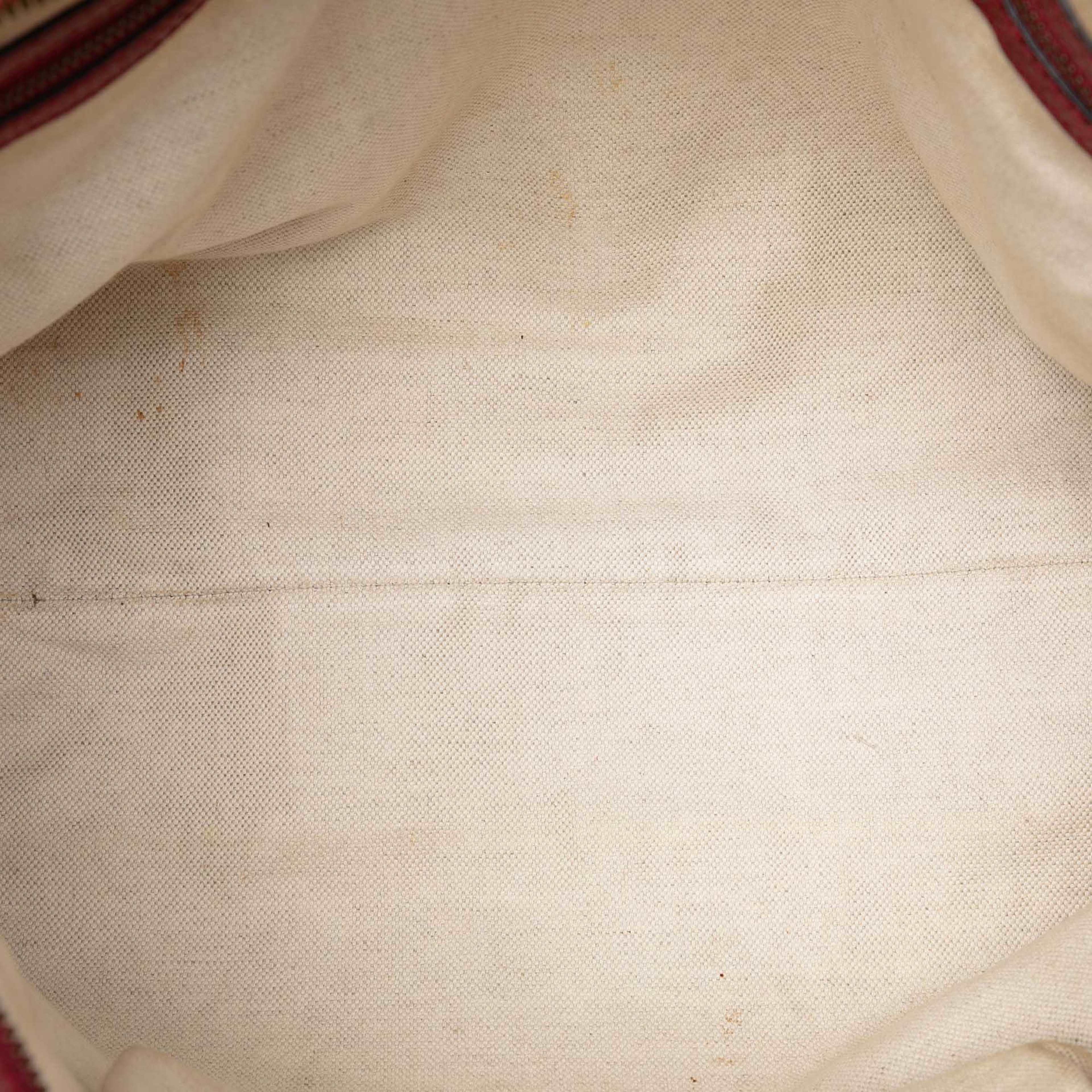 Gucci Gg Canvas Miss Gg Satchel, från Luxclusif, i färgen beige. Klicka för att öppna bilden i stort format