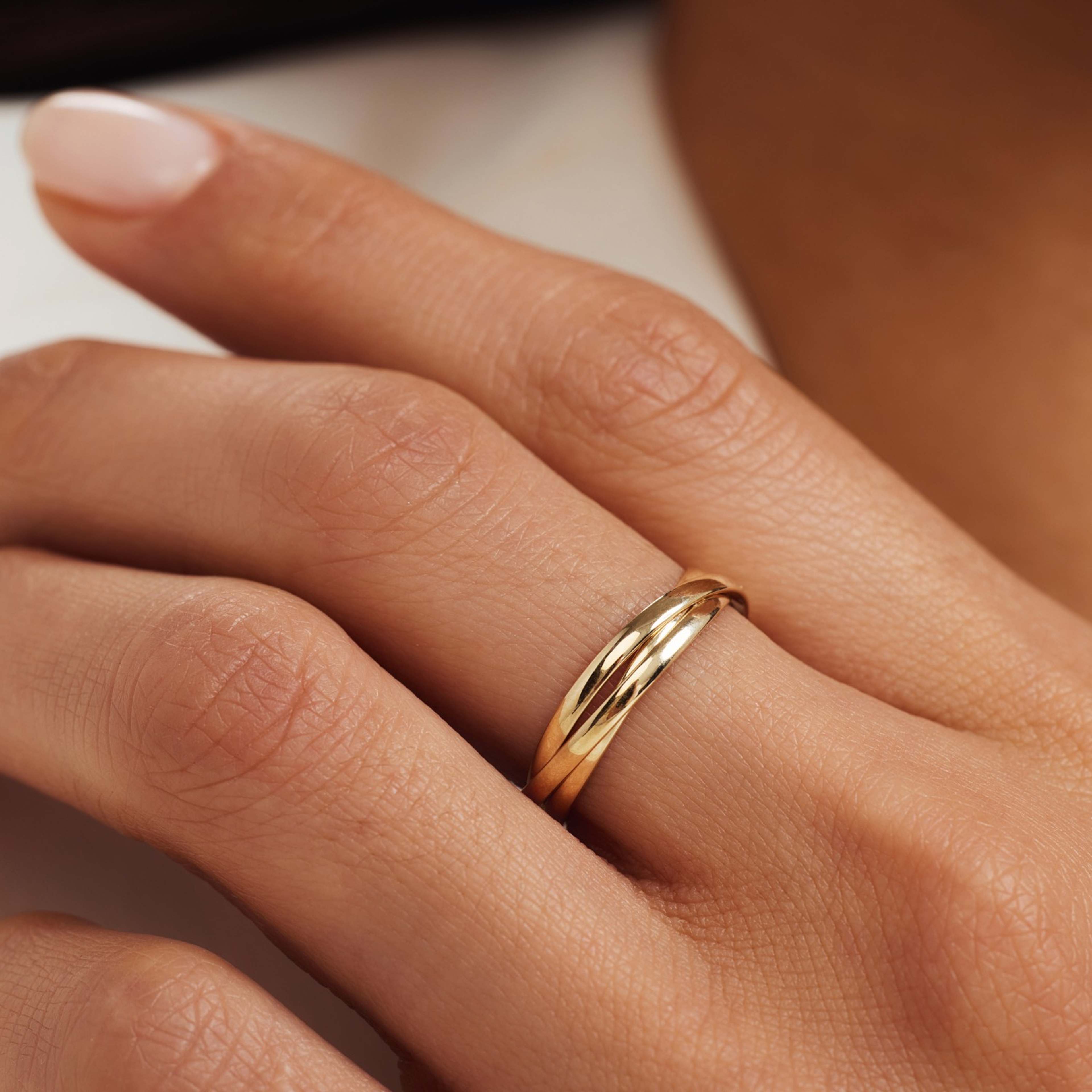 Rivoli 14 Karat Guld Ring