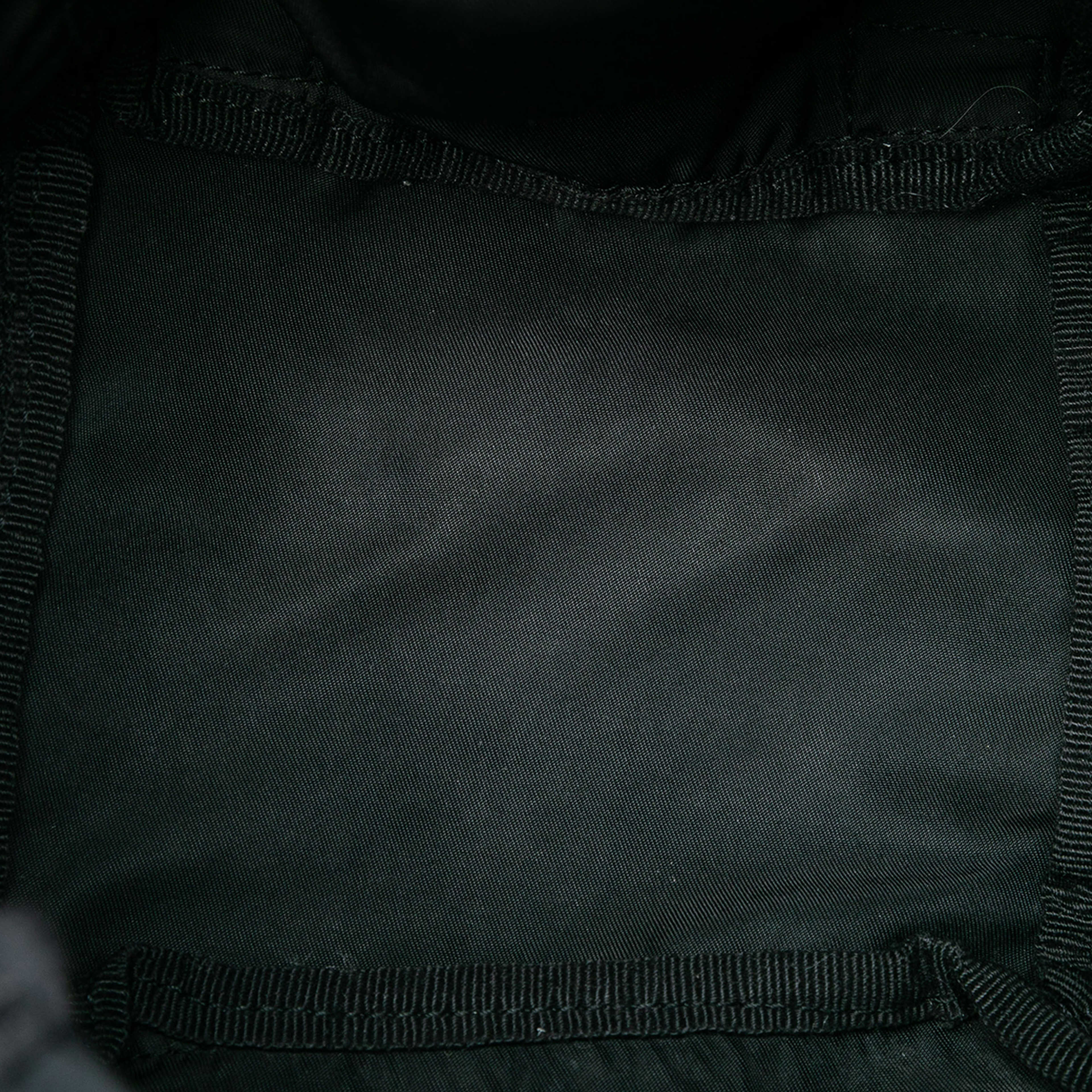 Prada Mini Tessuto Backpack, från Luxclusif, i färgen black. Klicka för att öppna bilden i stort format