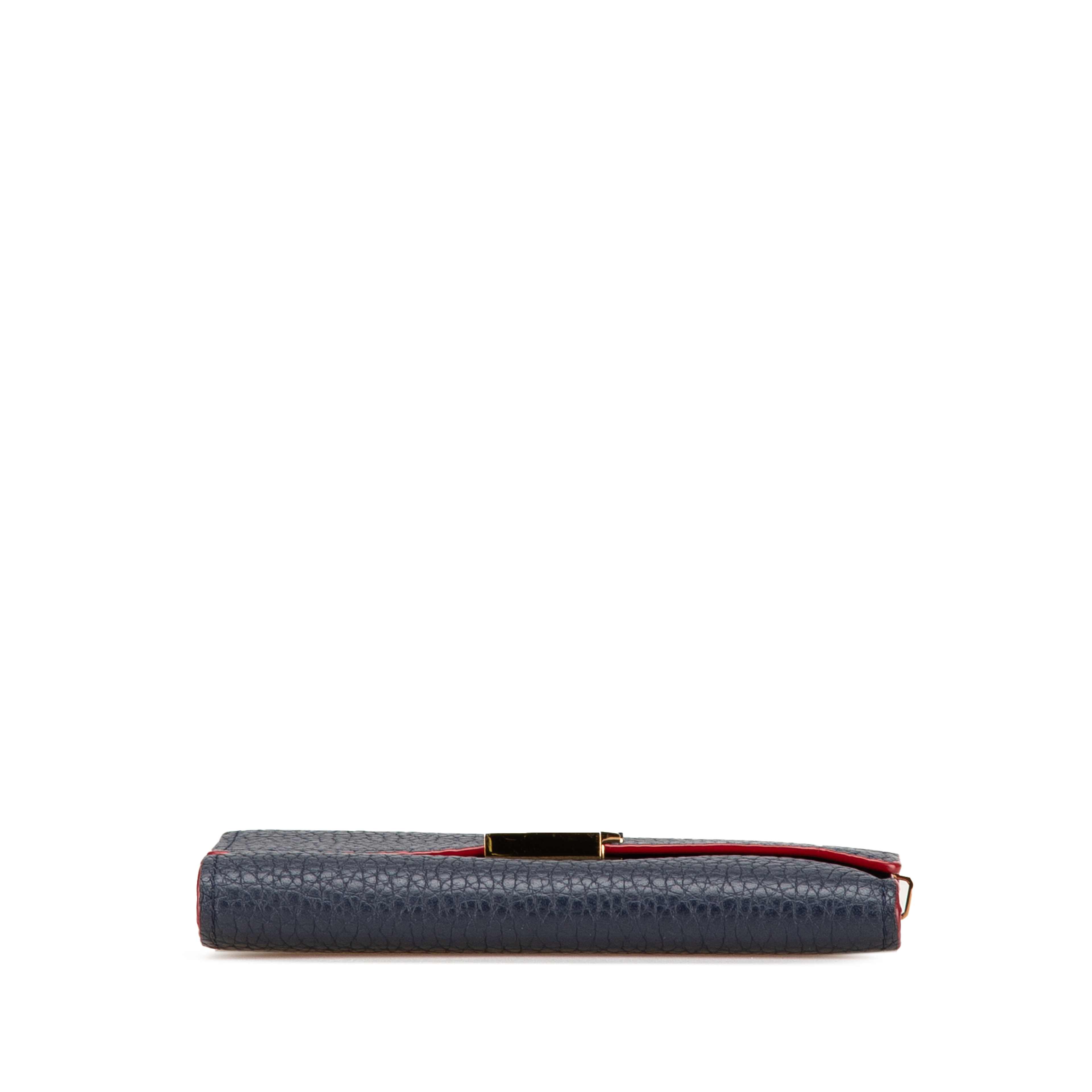 Louis Vuitton Taurillon Capucines Compact Wallet