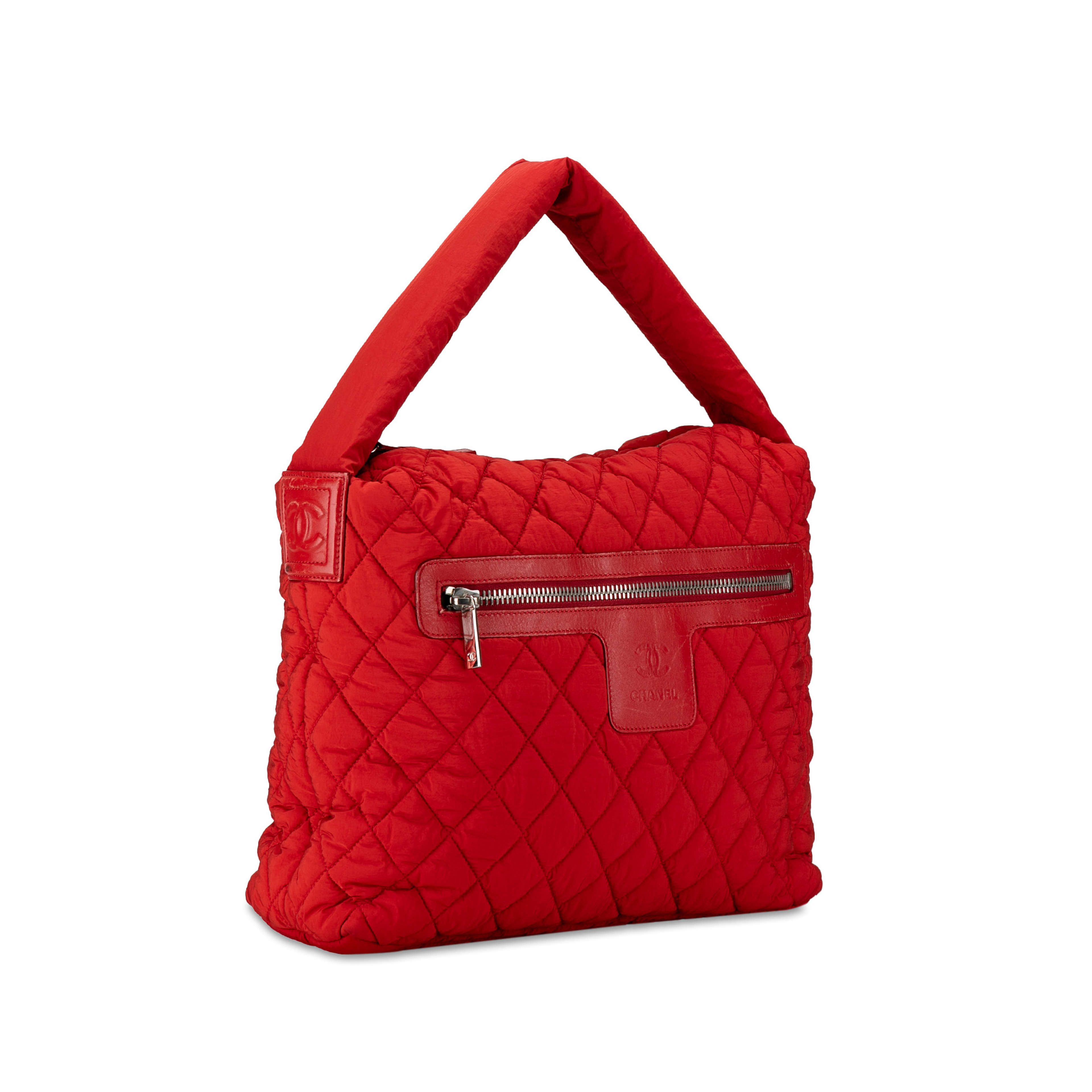 Chanel Quilted Nylon Coco Cocoon Hobo