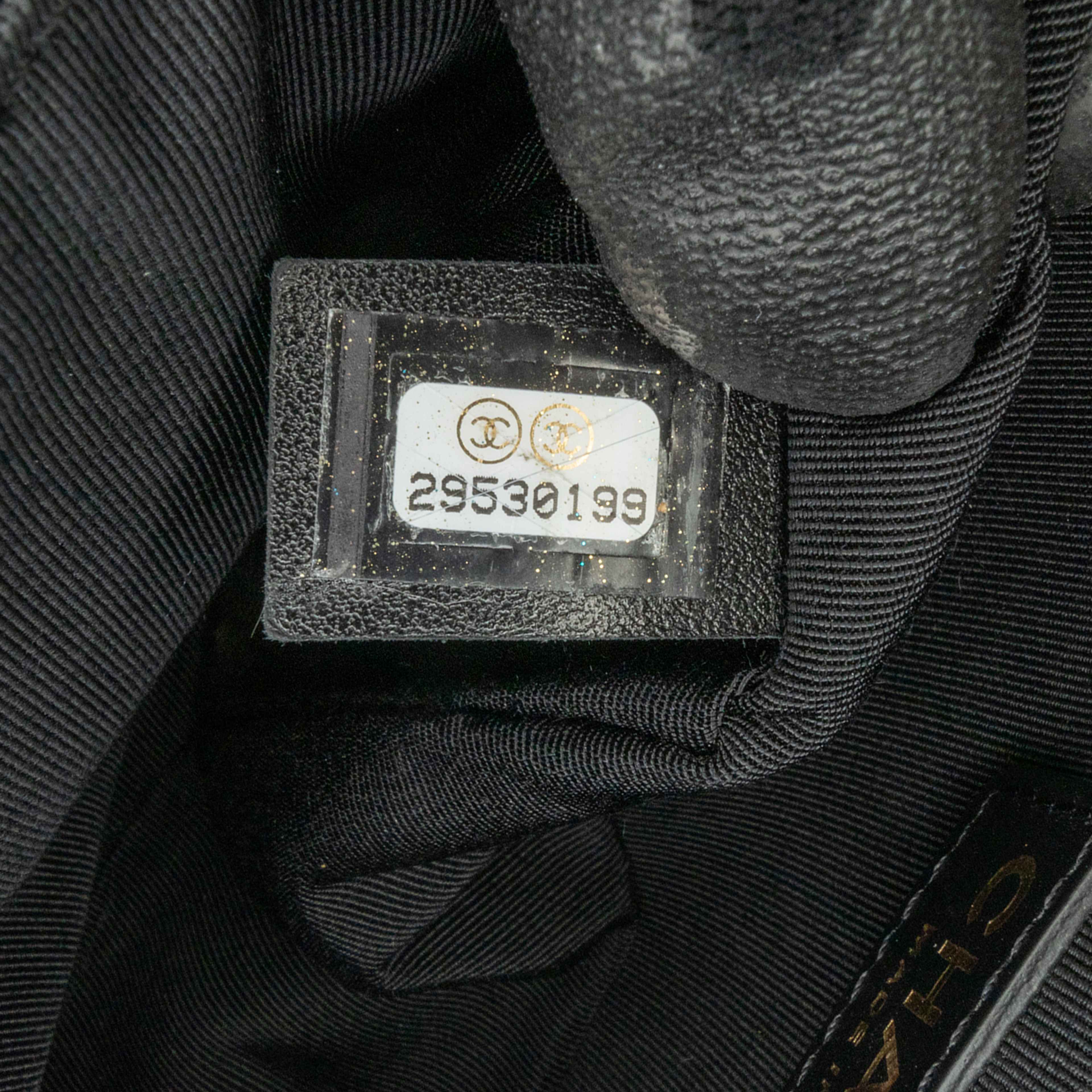 Chanel Raffia Braided With Love Flap