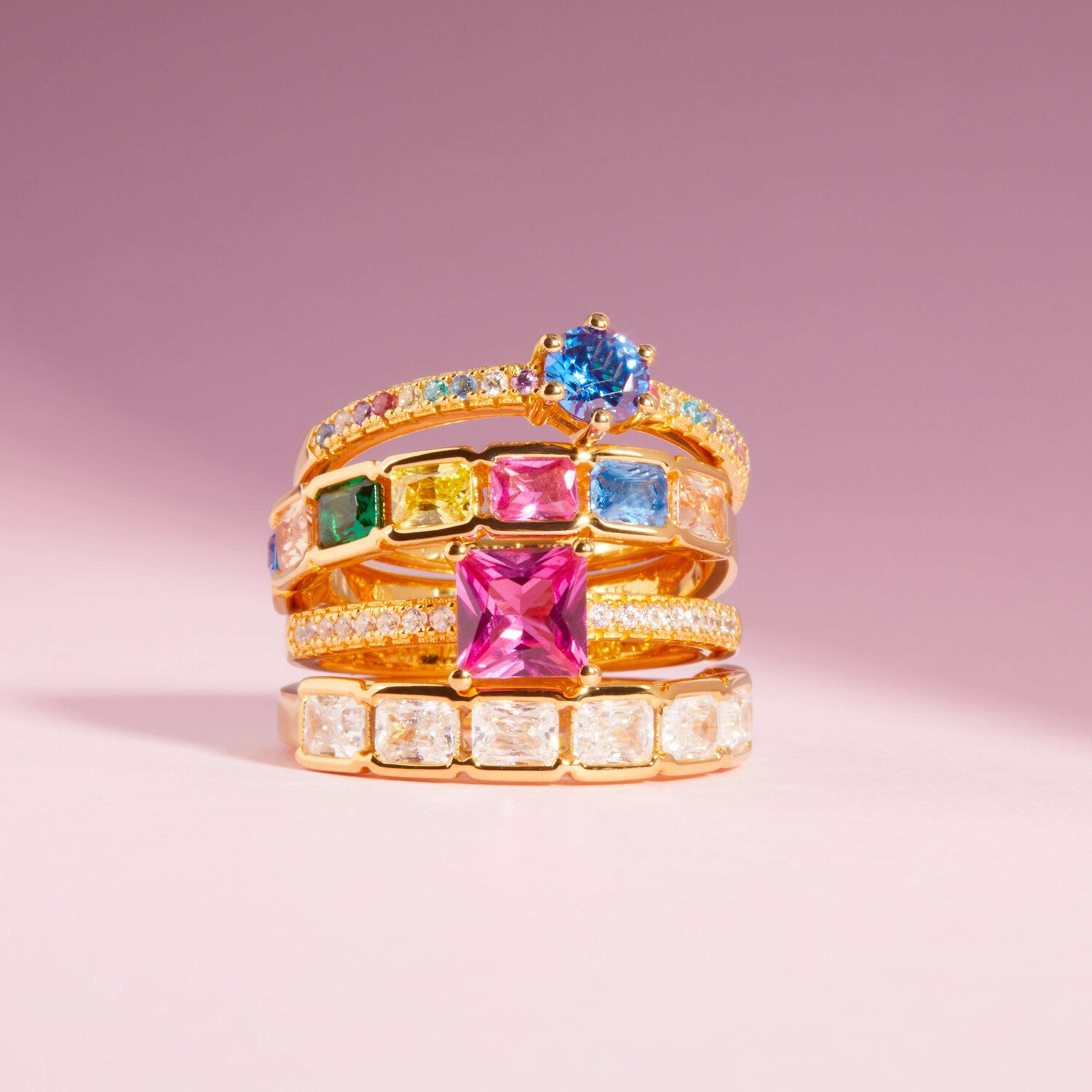 Ring Ellera Quadrato