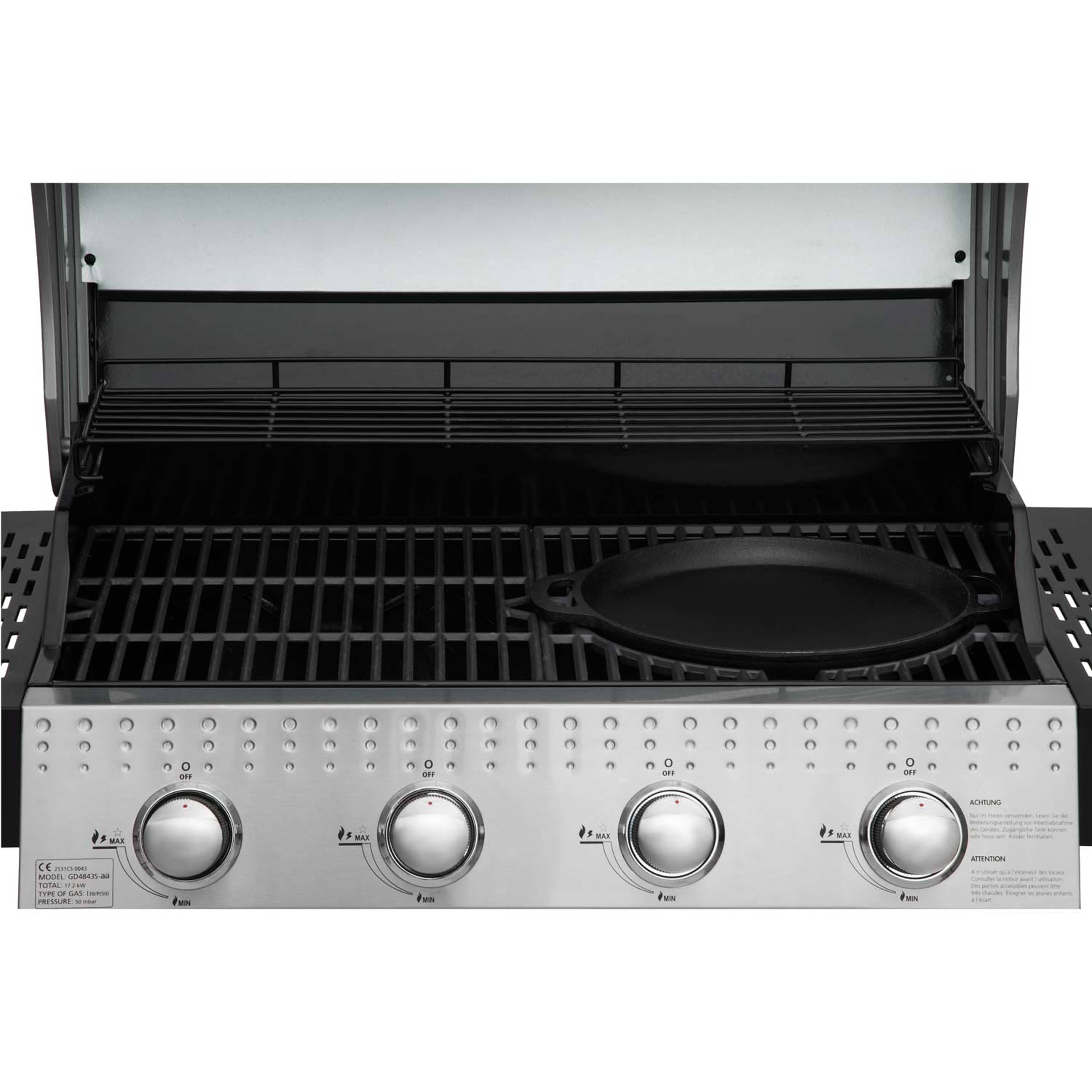 Gjutjärnspanna Multigrill 30 Cm