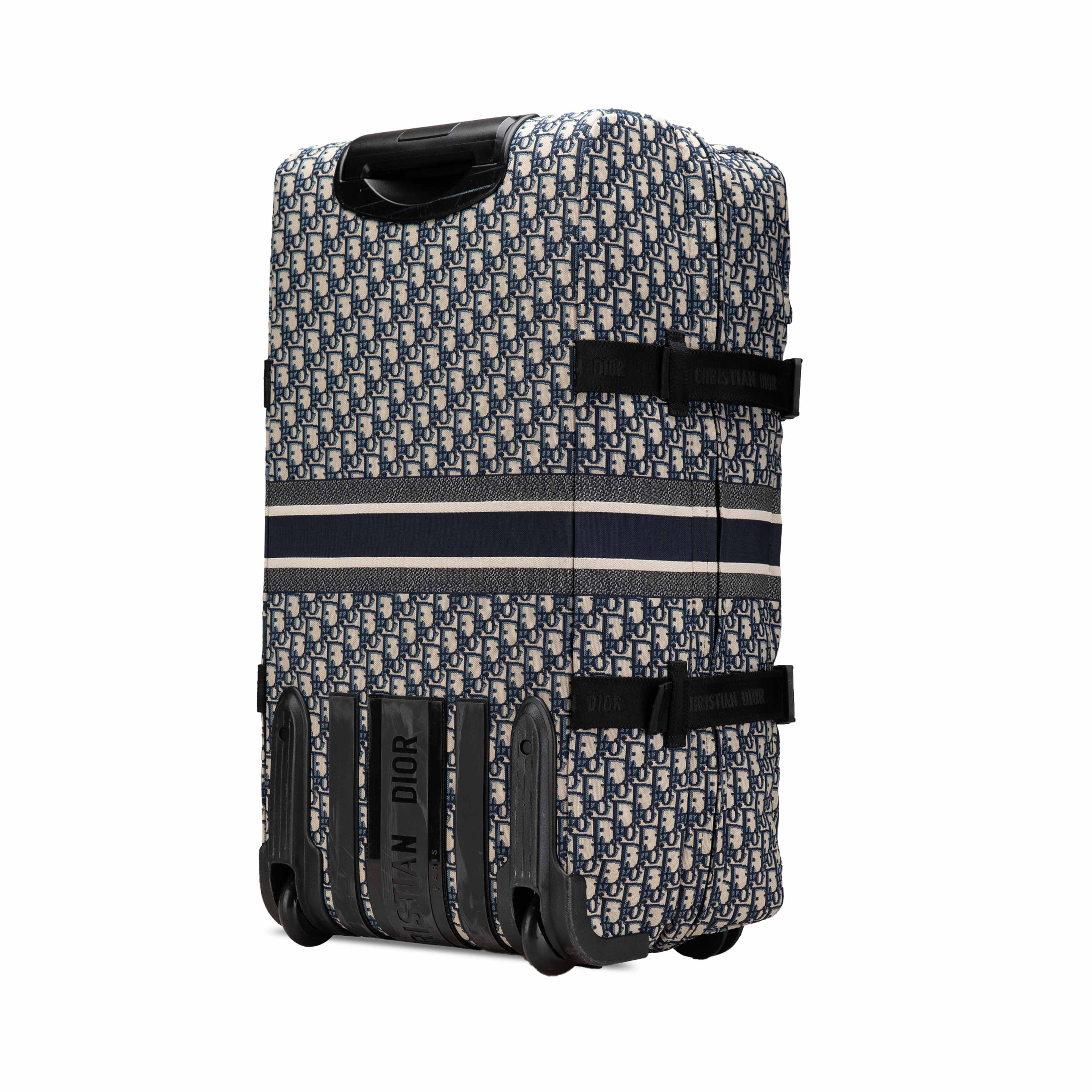 Dior Small Oblique Canvas Diortravel Suitcase