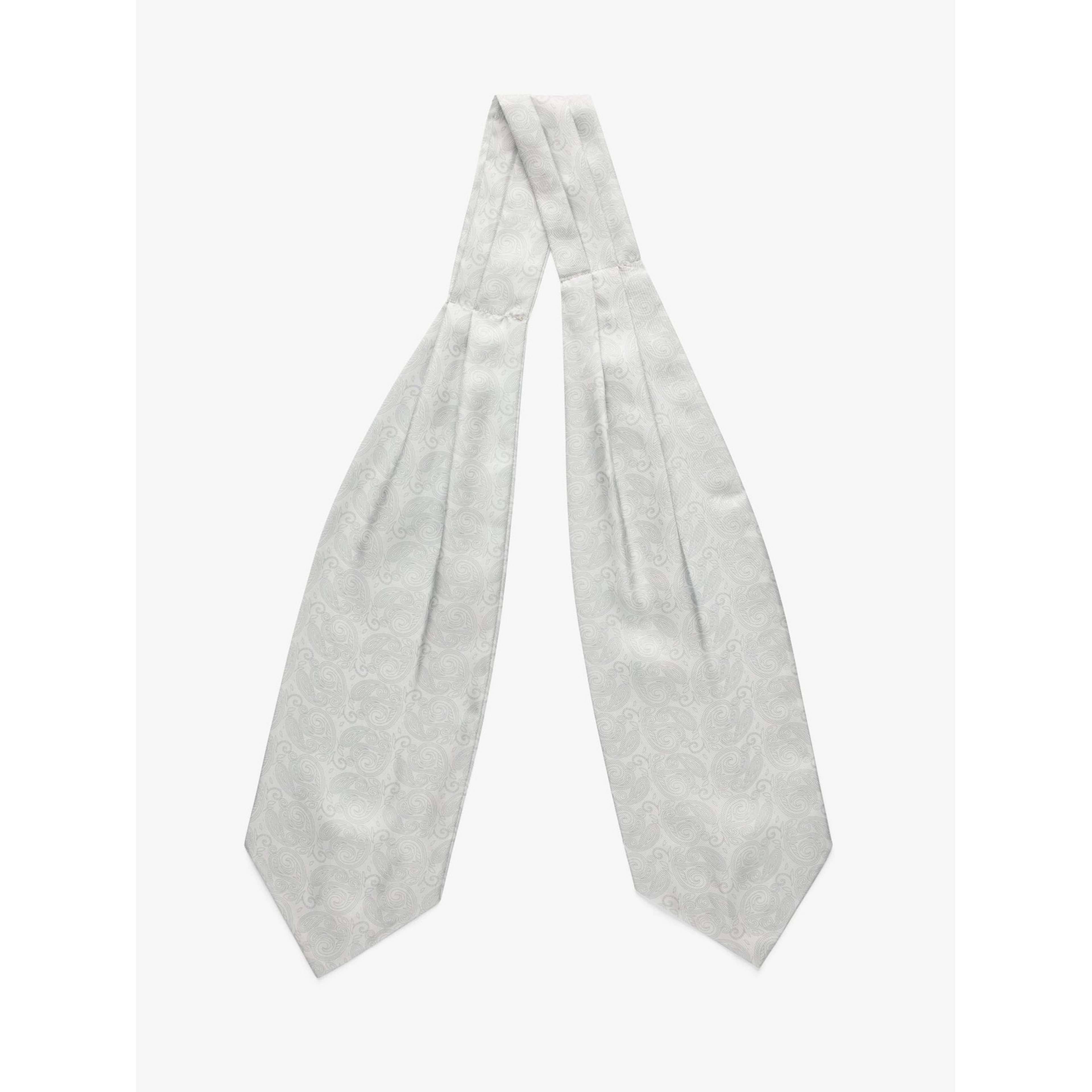 Silk Double Pointed Ascot Formal