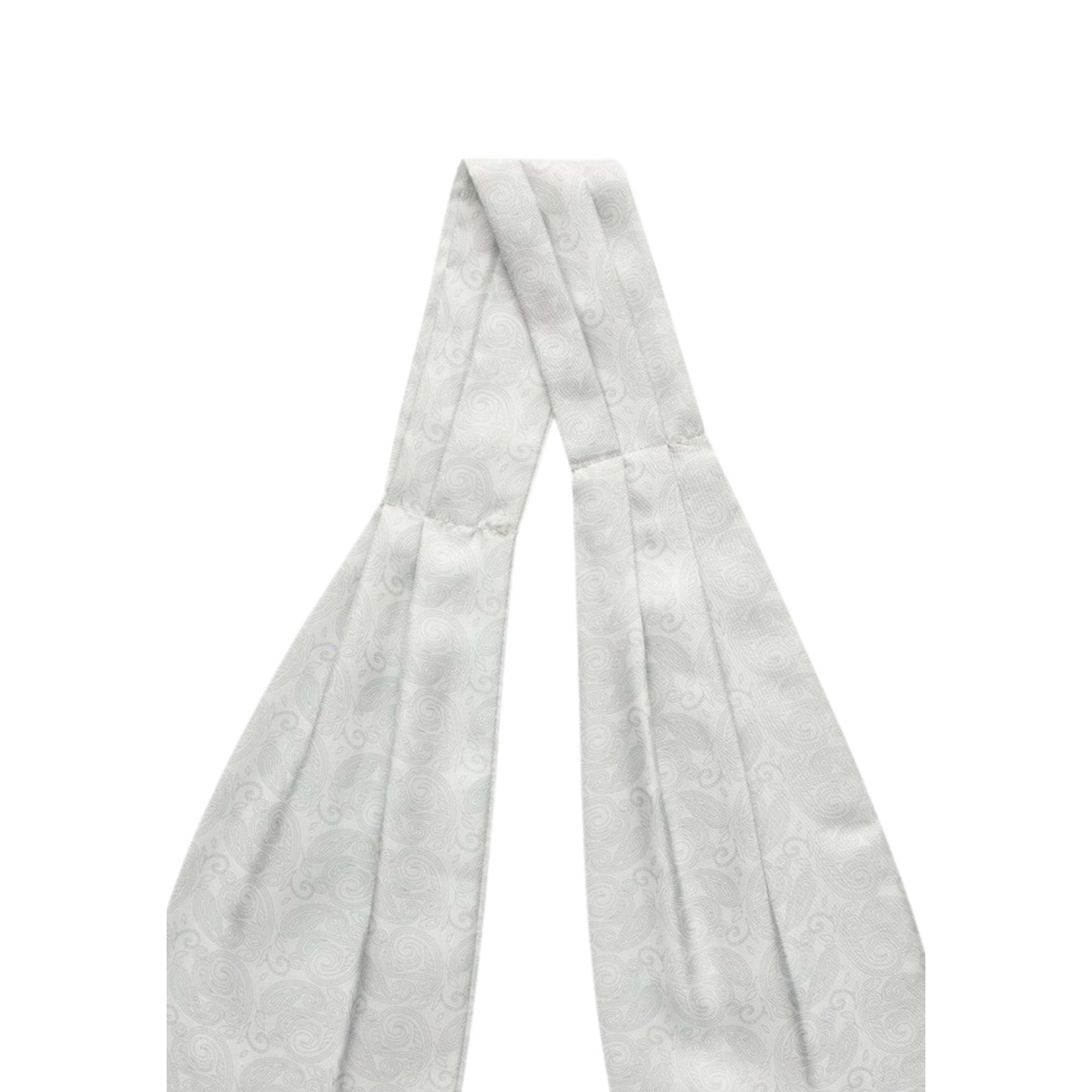 Silk Double Pointed Ascot Formal