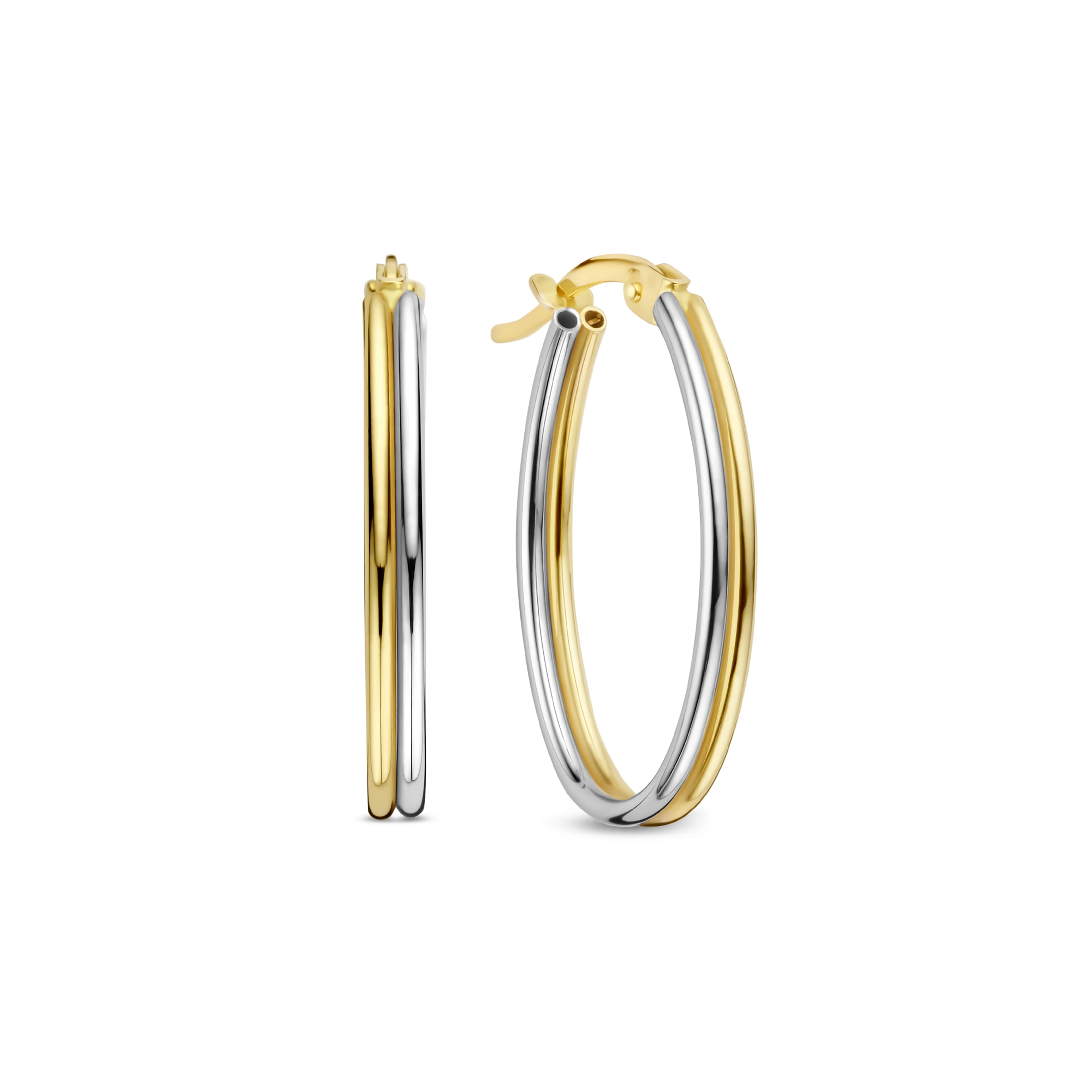 Rivoli 14 Karat Guld Creoler