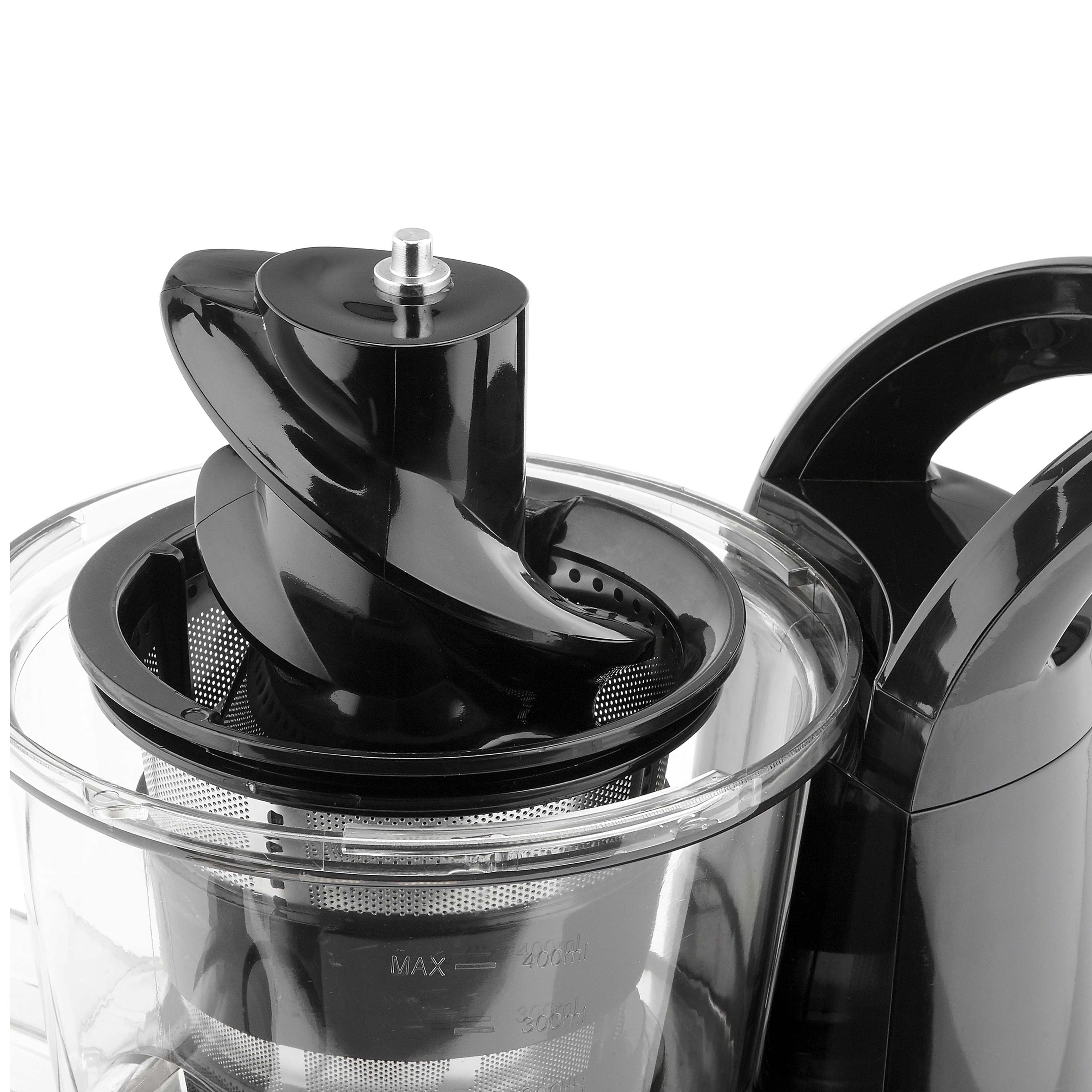 Slow Juicer 200w Xxl Matarhål, från Princess, i färgen svart. Klicka för att öppna bilden i stort format
