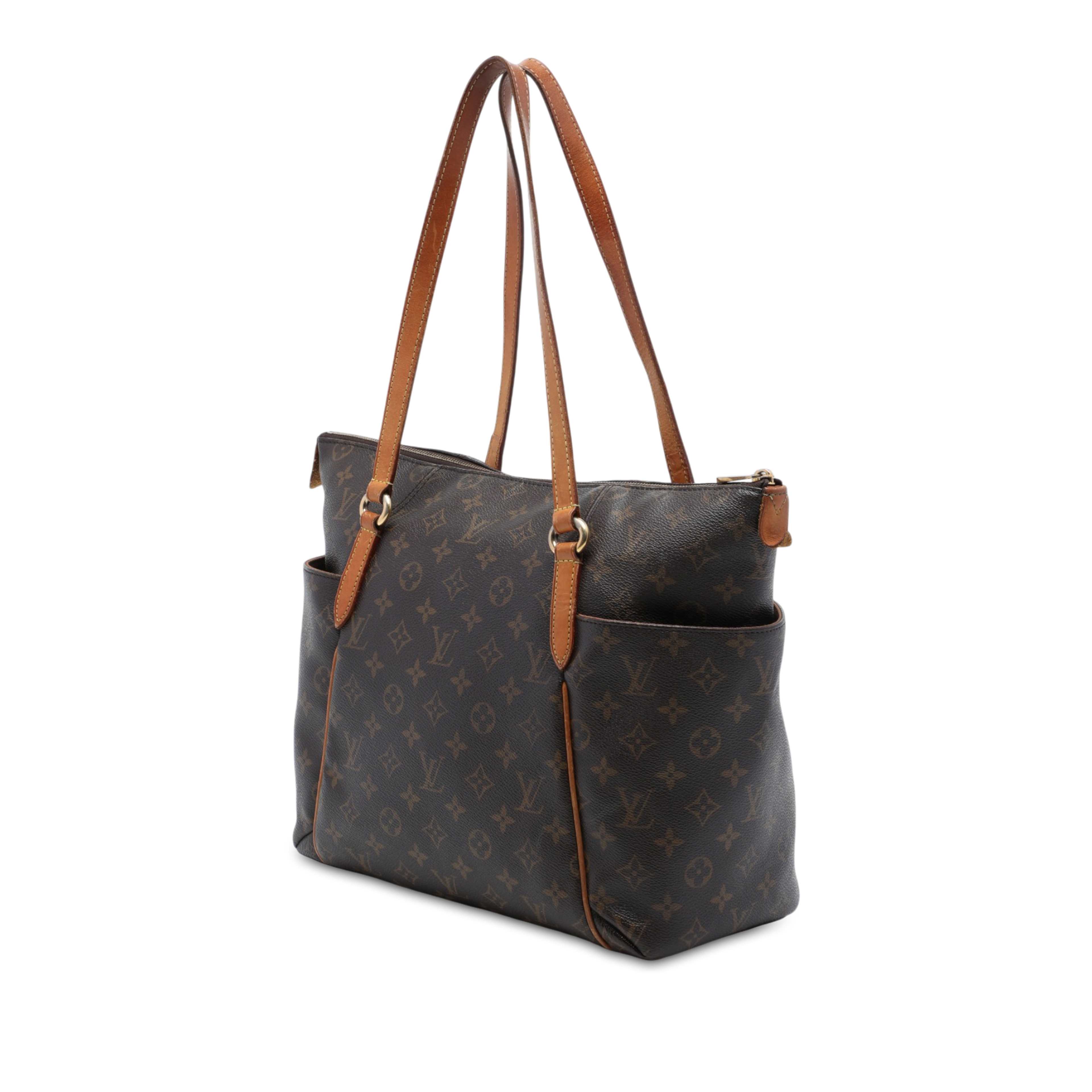 Louis Vuitton Monogram Totally Mm, från Luxclusif, i färgen brun. Klicka för att öppna bilden i stort format