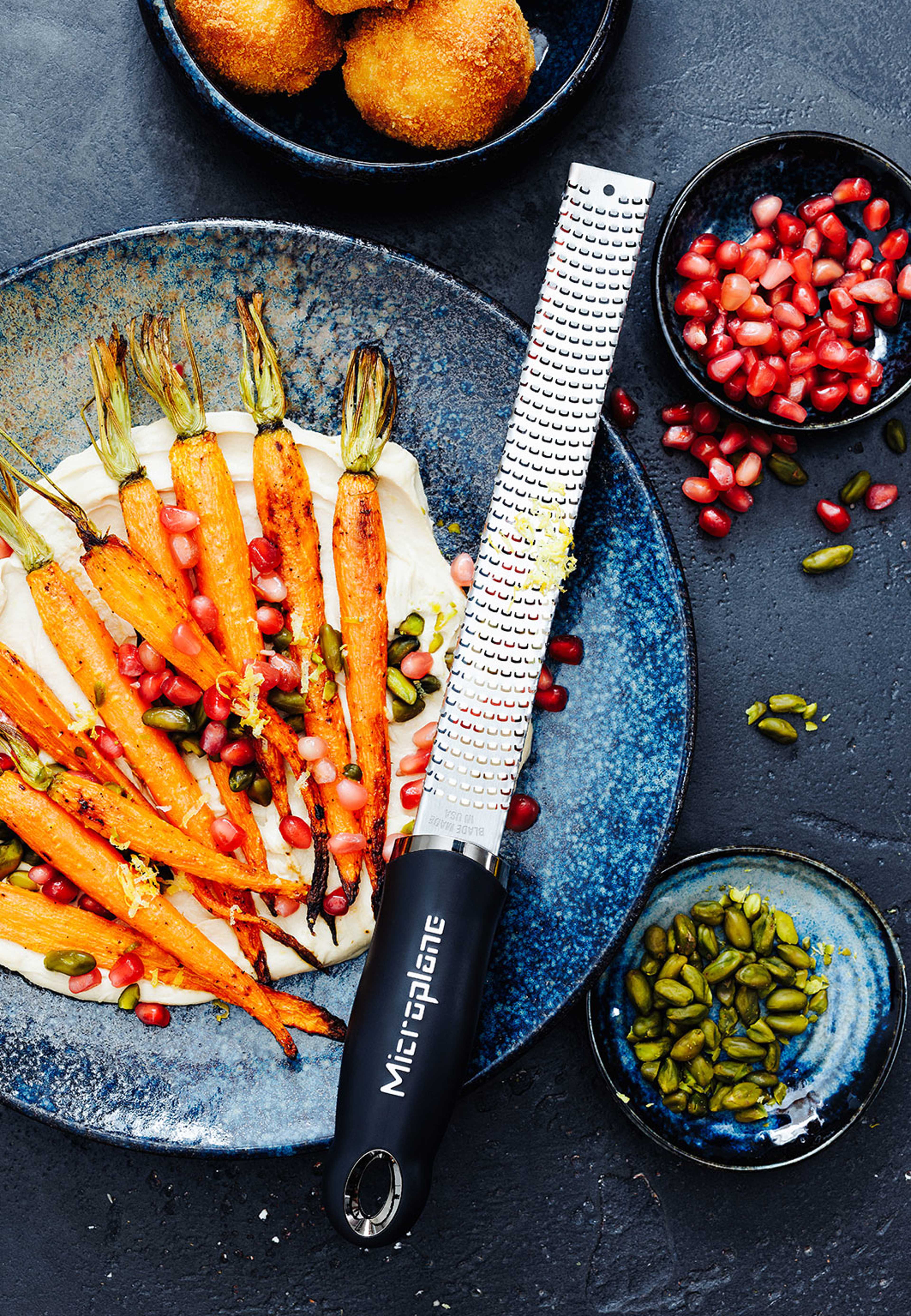 Premium Classic Zestjärn svart, från Microplane, i färgen Svart. Klicka för att öppna bilden i stort format