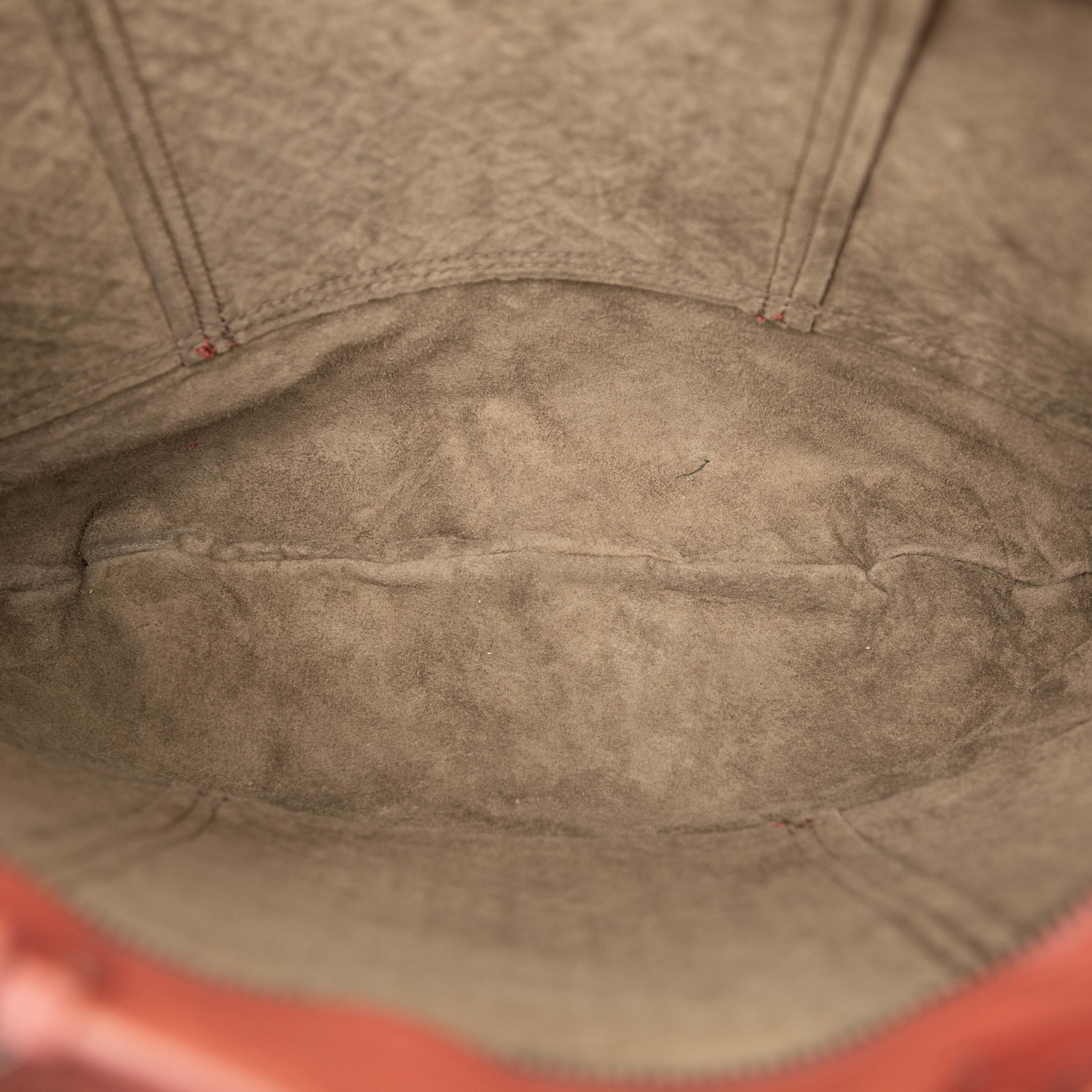 Bottega Veneta Nappa Intrecciato Tote, från Luxclusif, i färgen orange. Klicka för att öppna bilden i stort format