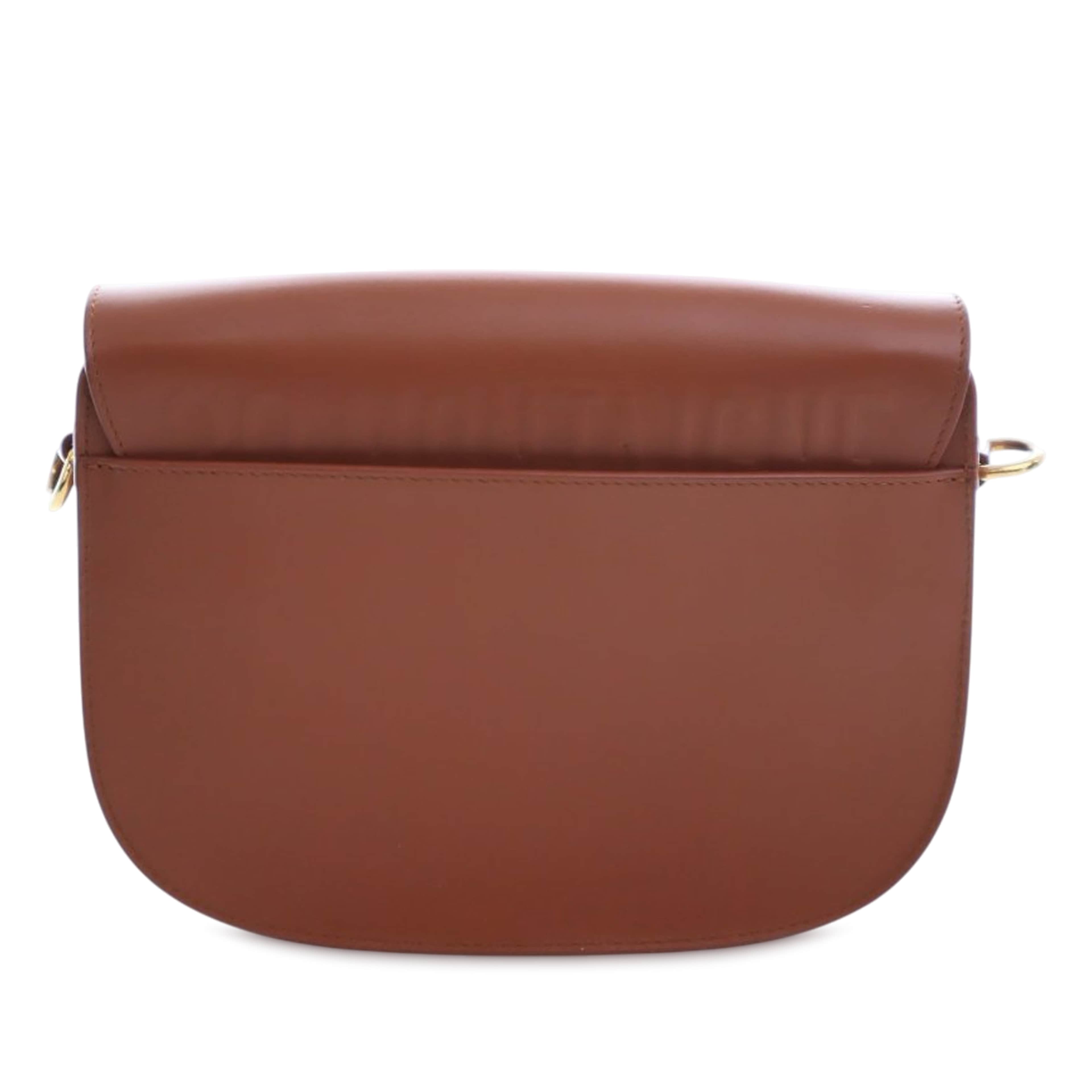 Dior Medium Leather Bobby Crossbody, från Luxclusif, i färgen brown. Klicka för att öppna bilden i stort format