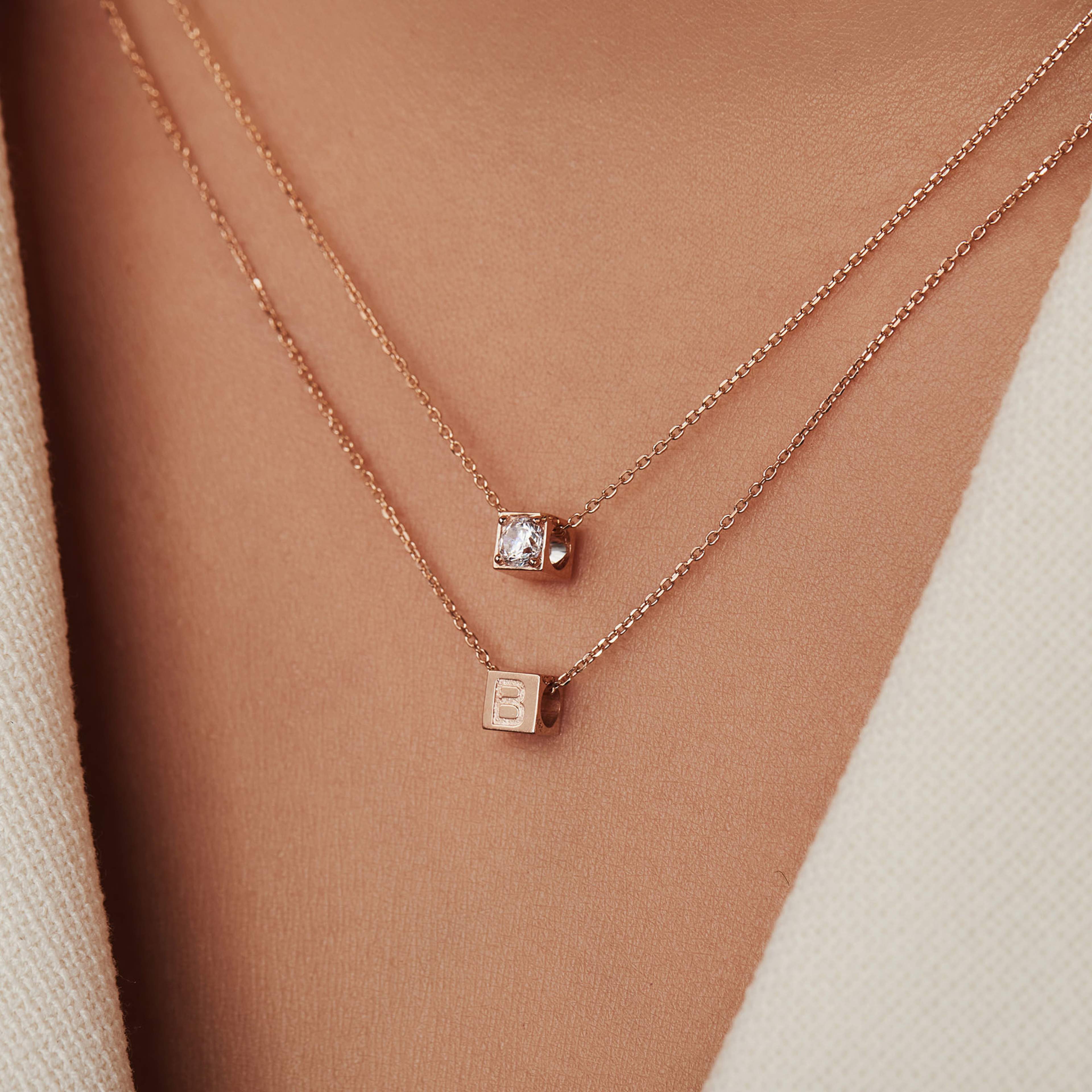 La Concorde 14 Karat Roséguld Halsband