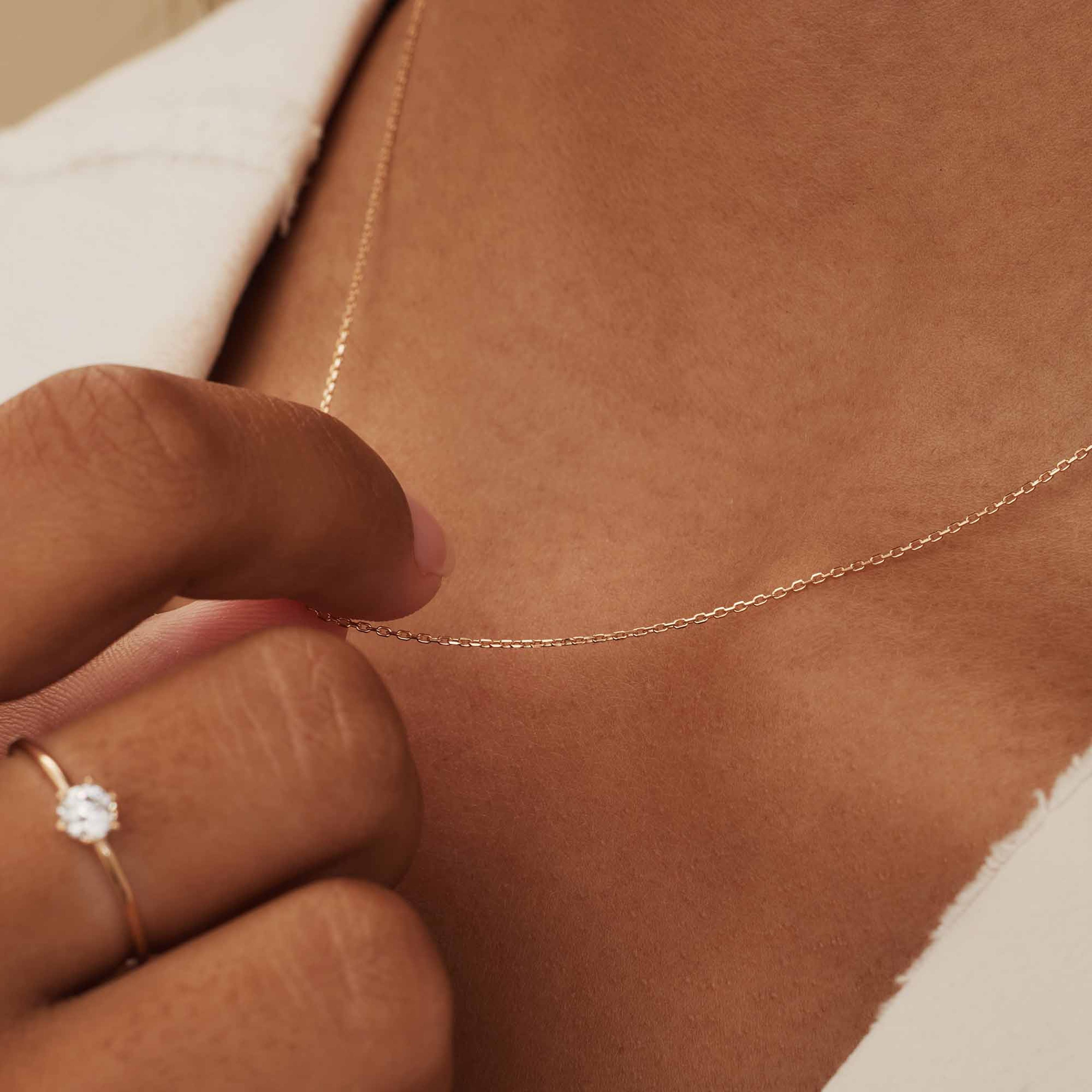 La Concorde 14 Karat Roséguld Halsband