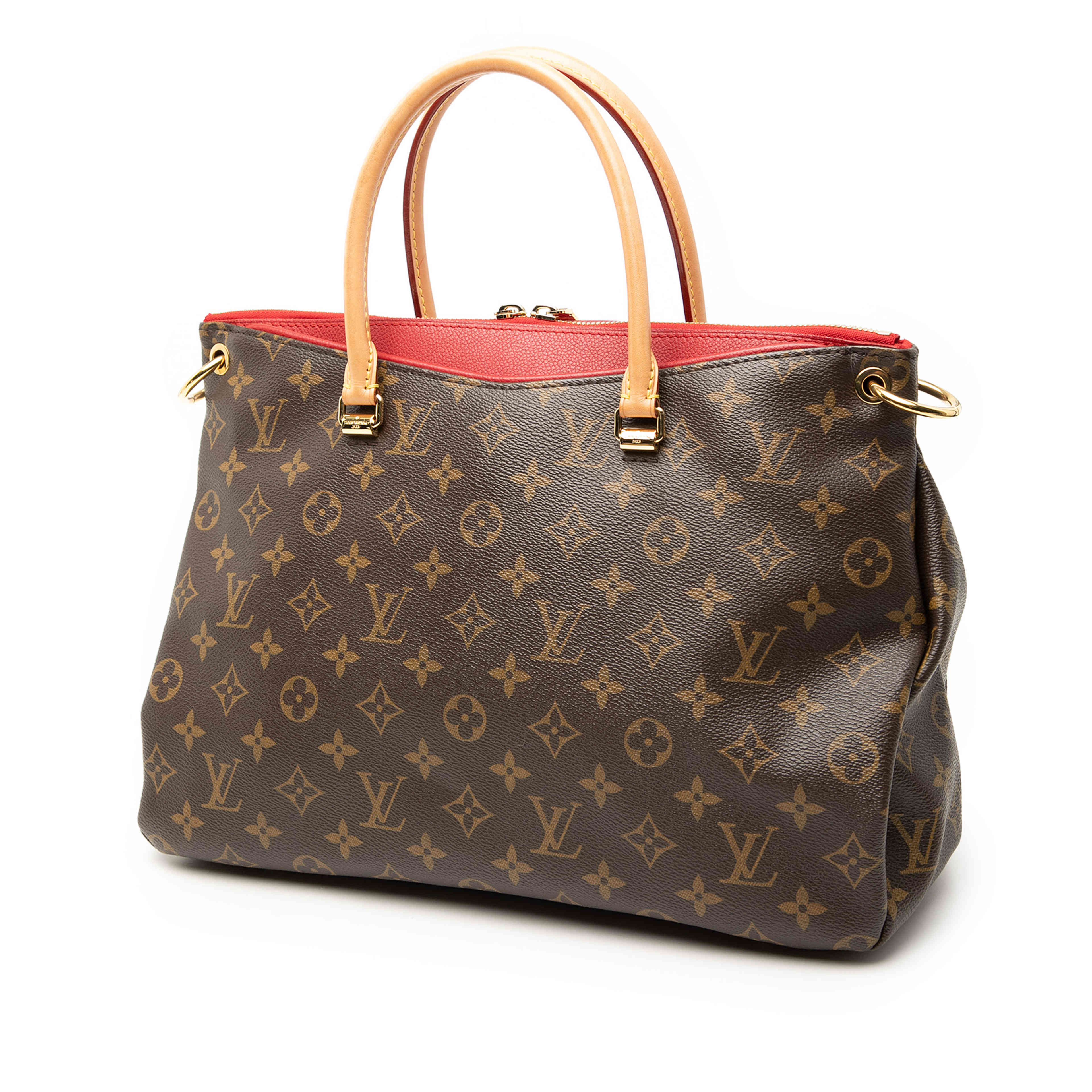 Louis Vuitton Monogram Pallas Mm, från Luxclusif, i färgen brown. Klicka för att öppna bilden i stort format