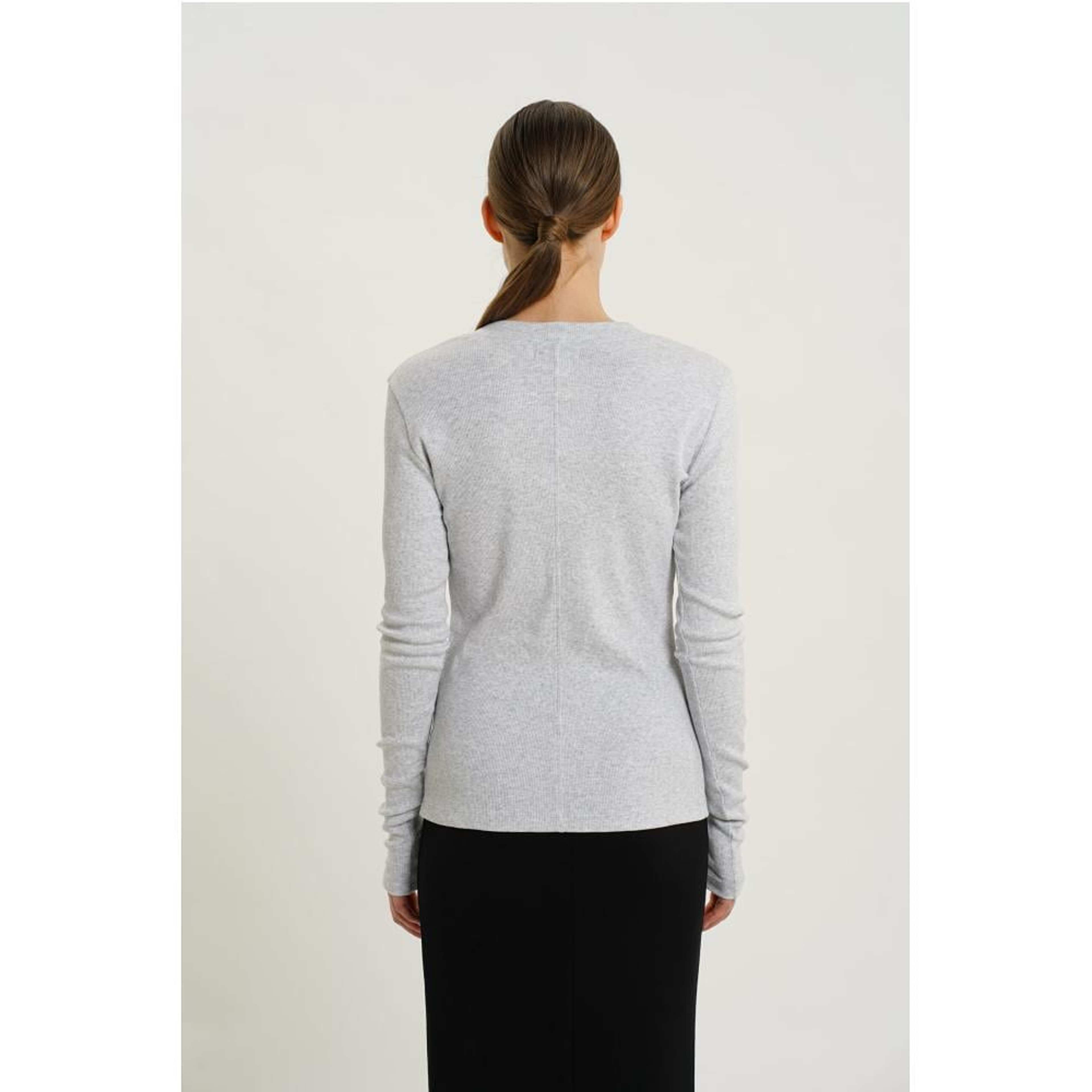 Ottawa Top - Grey Melange