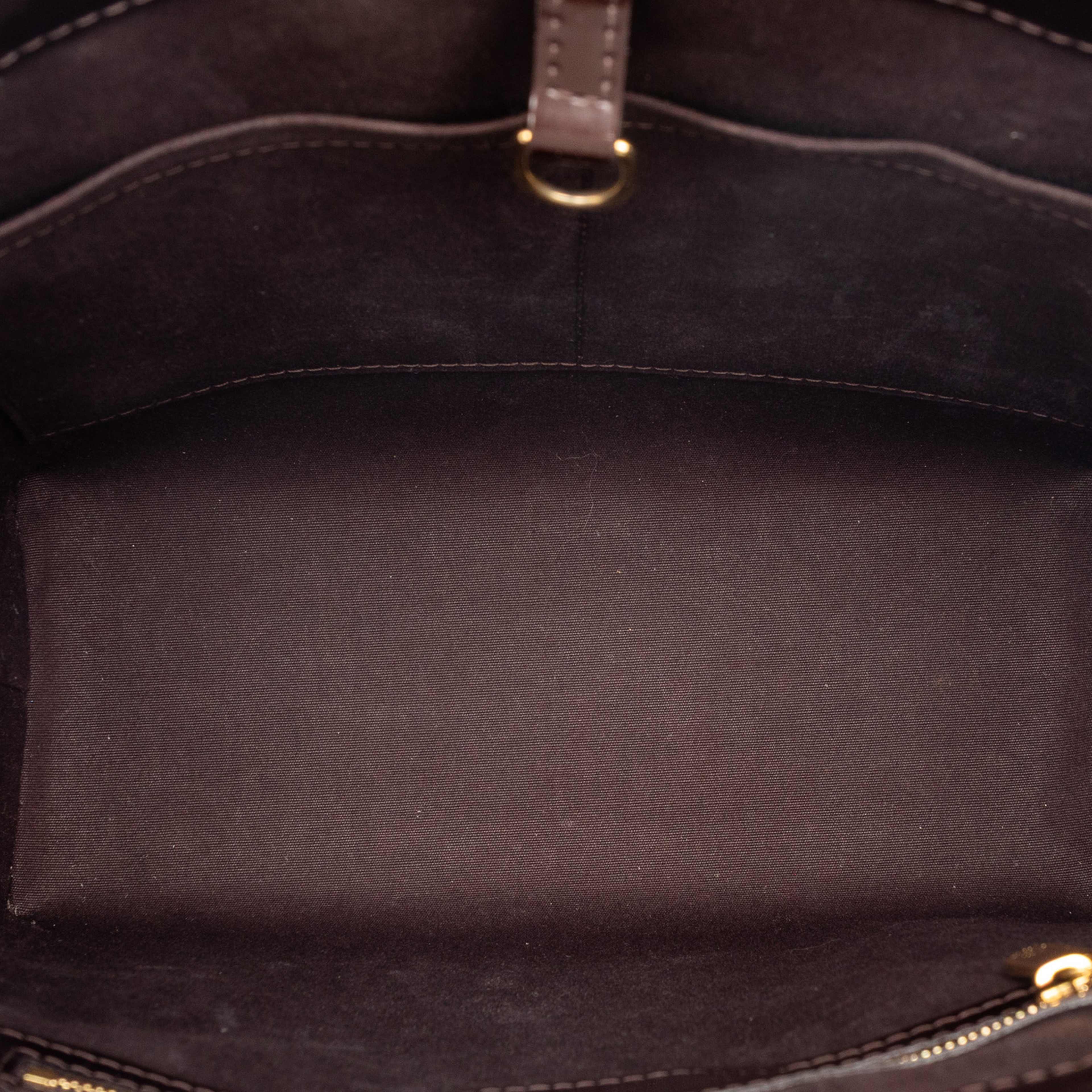 Louis Vuitton Monogram Vernis Avalon Mm, från Luxclusif, i färgen purpur. Klicka för att öppna bilden i stort format