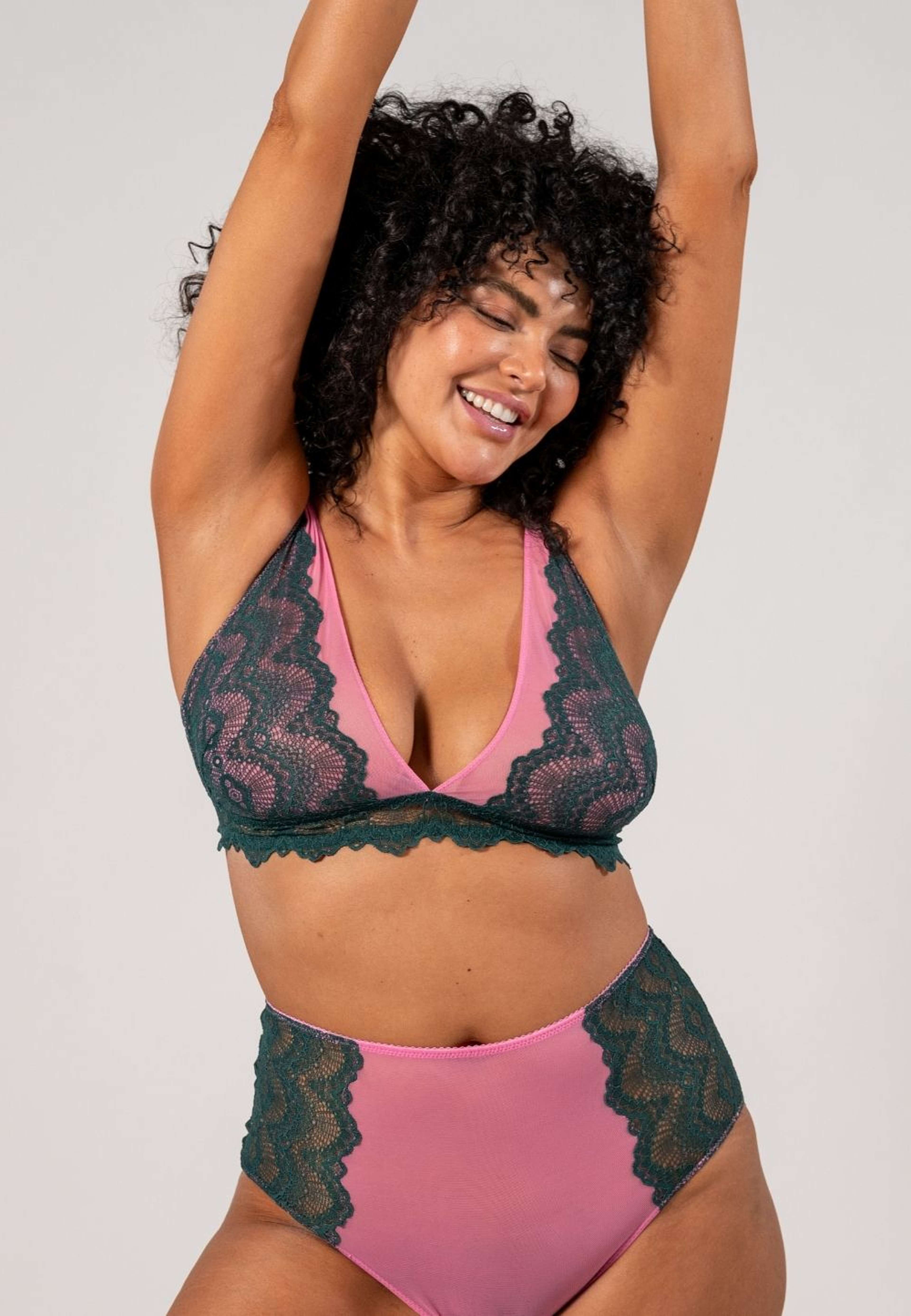 Lace Mesh Highwaist Briefs