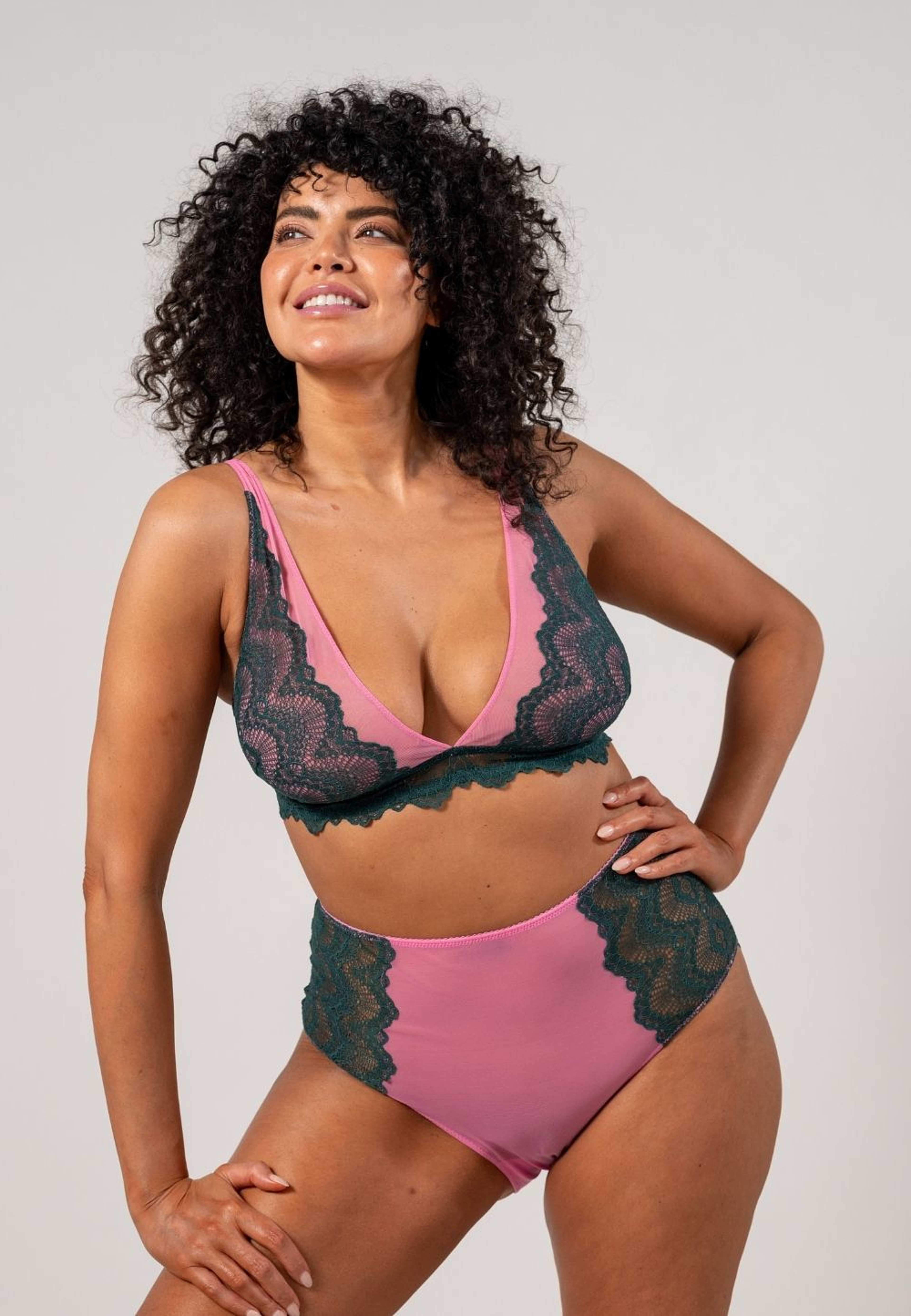Lace Mesh Highwaist Briefs