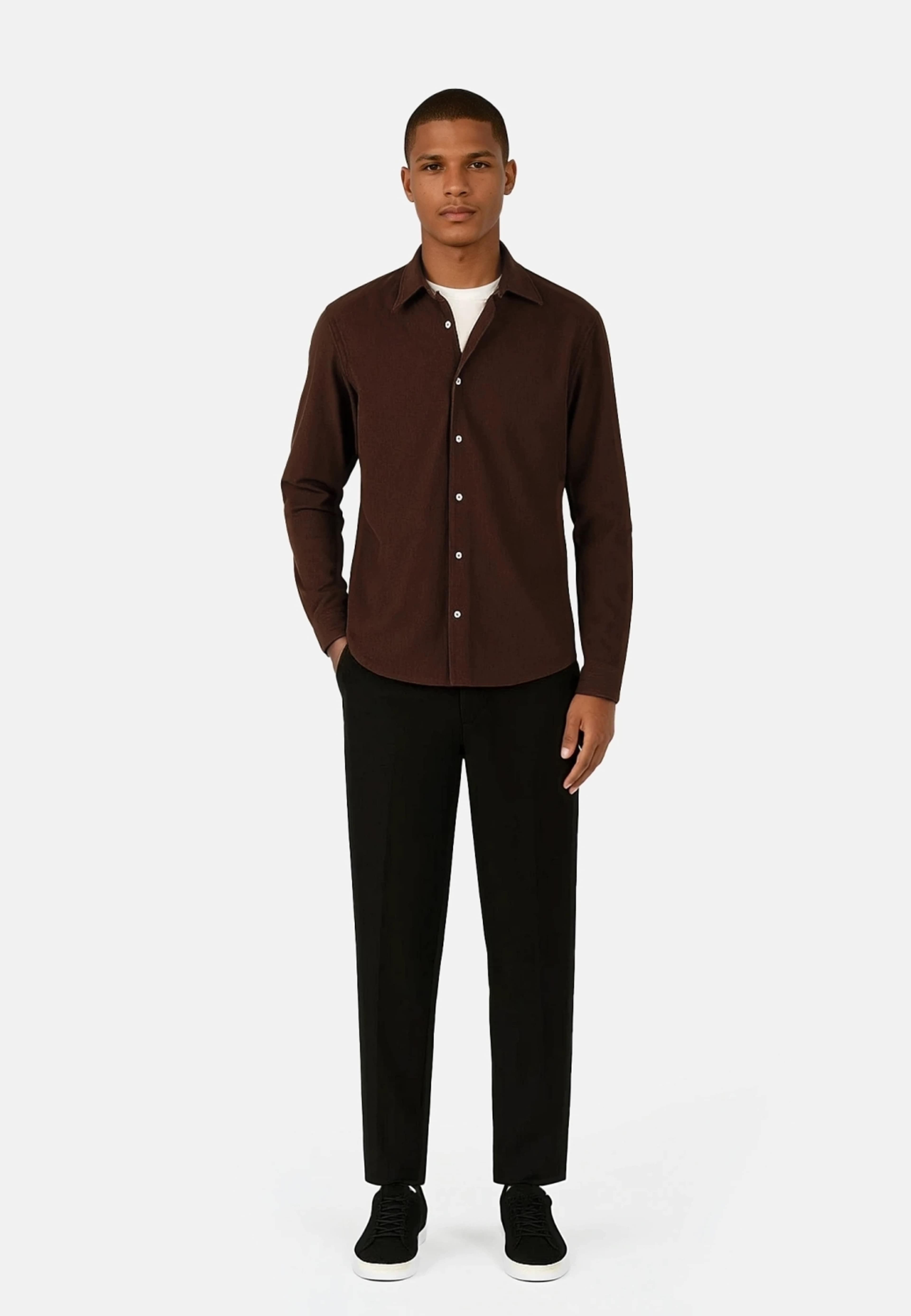 Walker Cord Shirt, från Ciszere, i färgen brown. Klicka för att öppna bilden i stort format