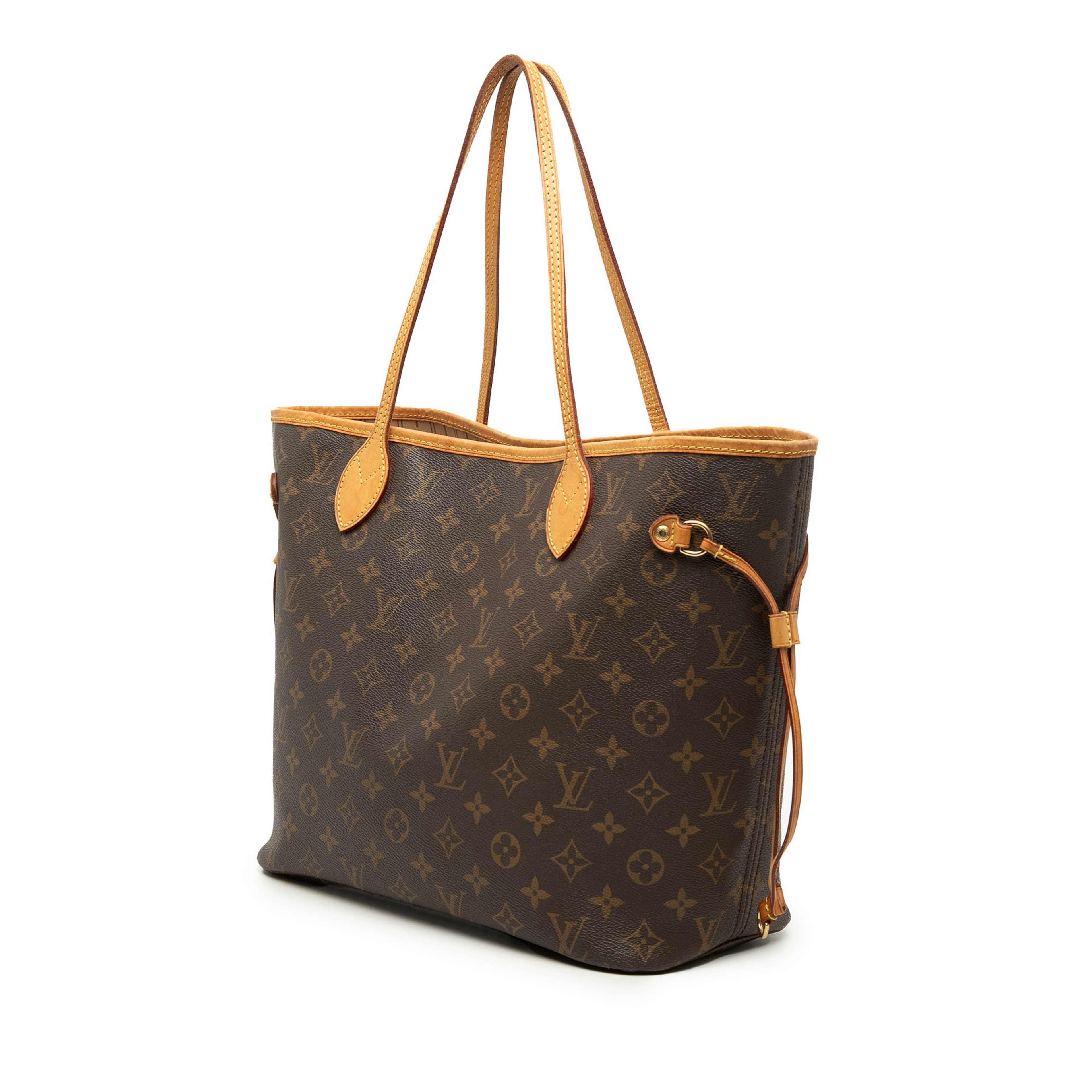 Louis Vuitton Monogram Neverfull Mm, från Luxclusif, i färgen brun. Klicka för att öppna bilden i stort format