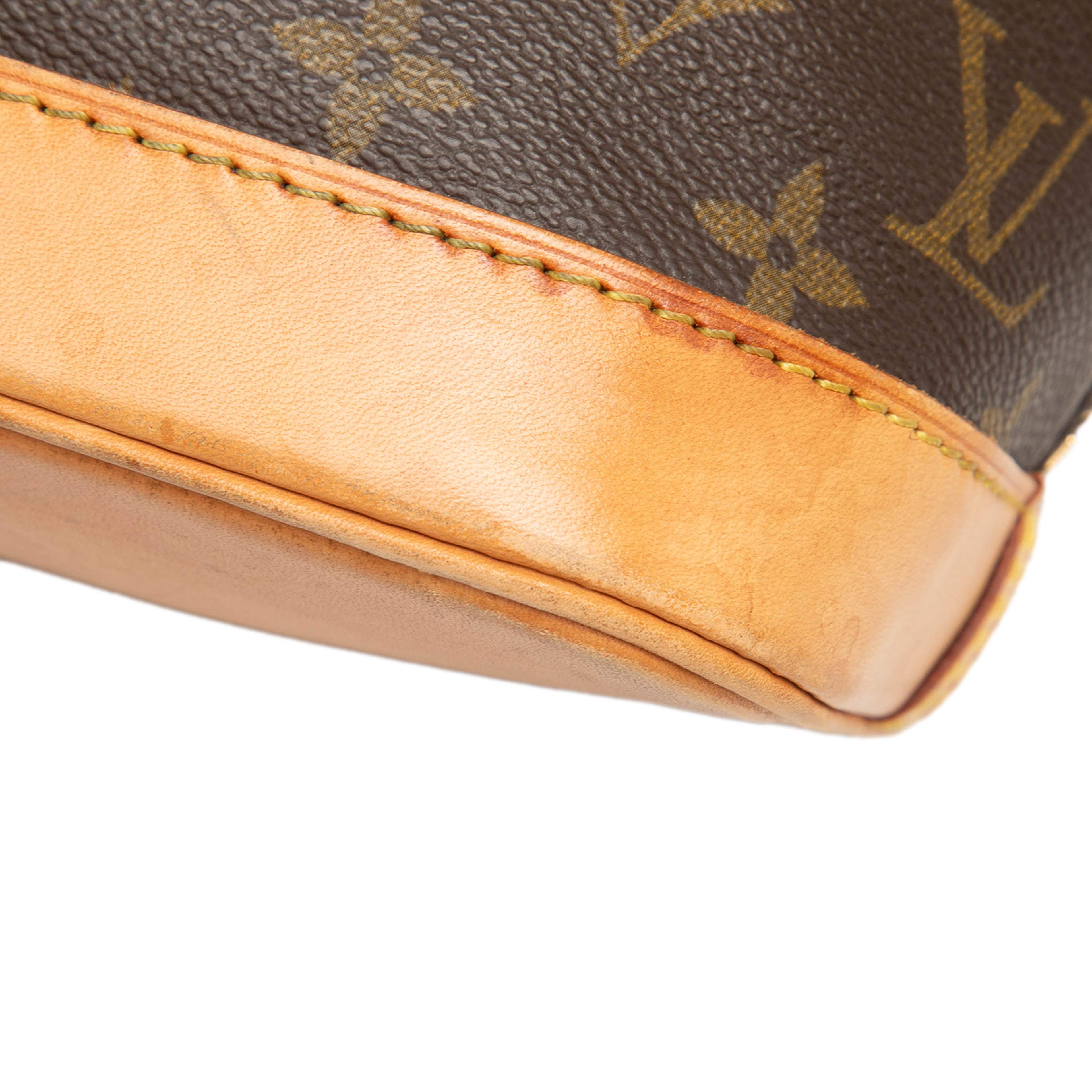Louis Vuitton Monogram Alma Pm, från Luxclusif, i färgen brun. Klicka för att öppna bilden i stort format