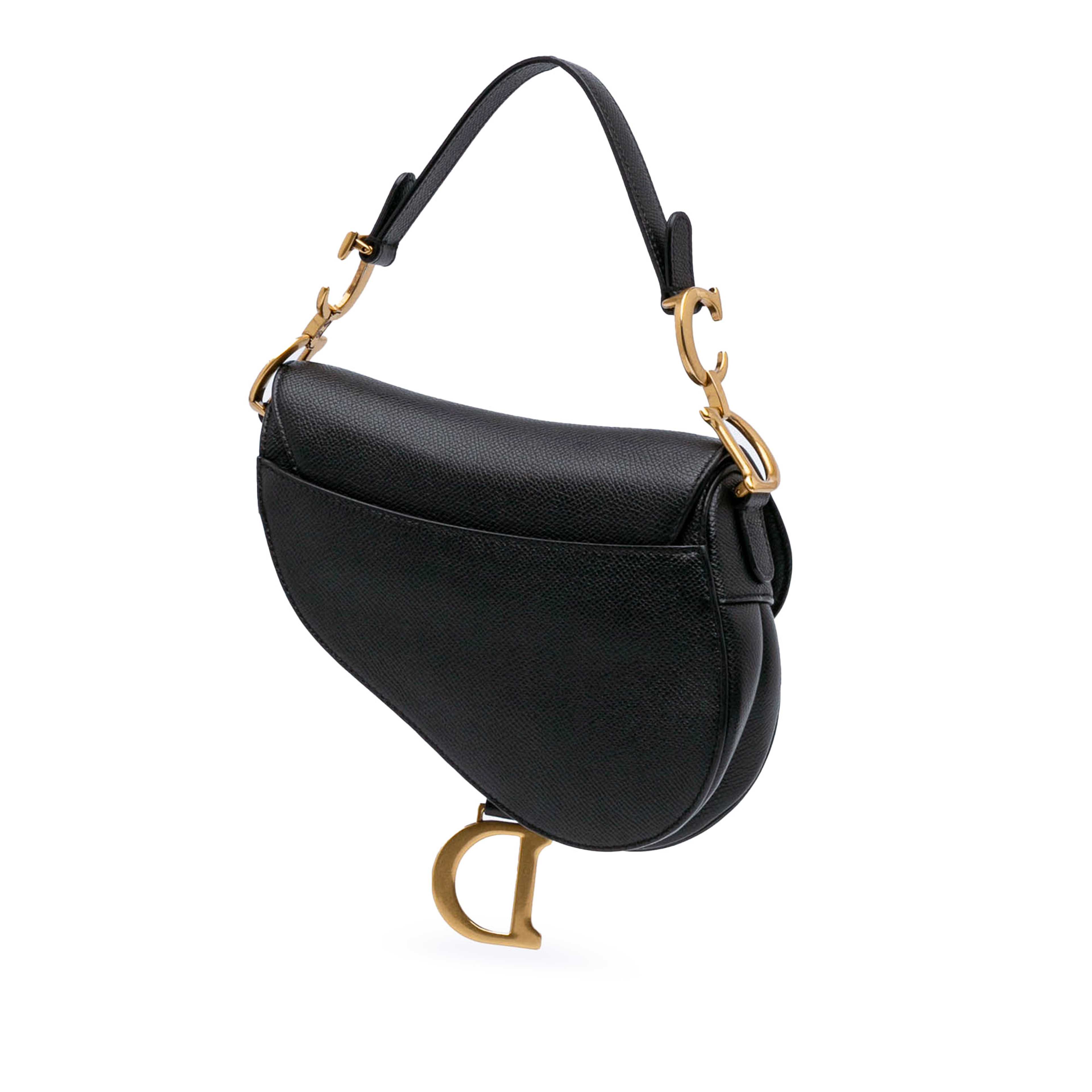 Dior Mini Grained Calfskin Saddle