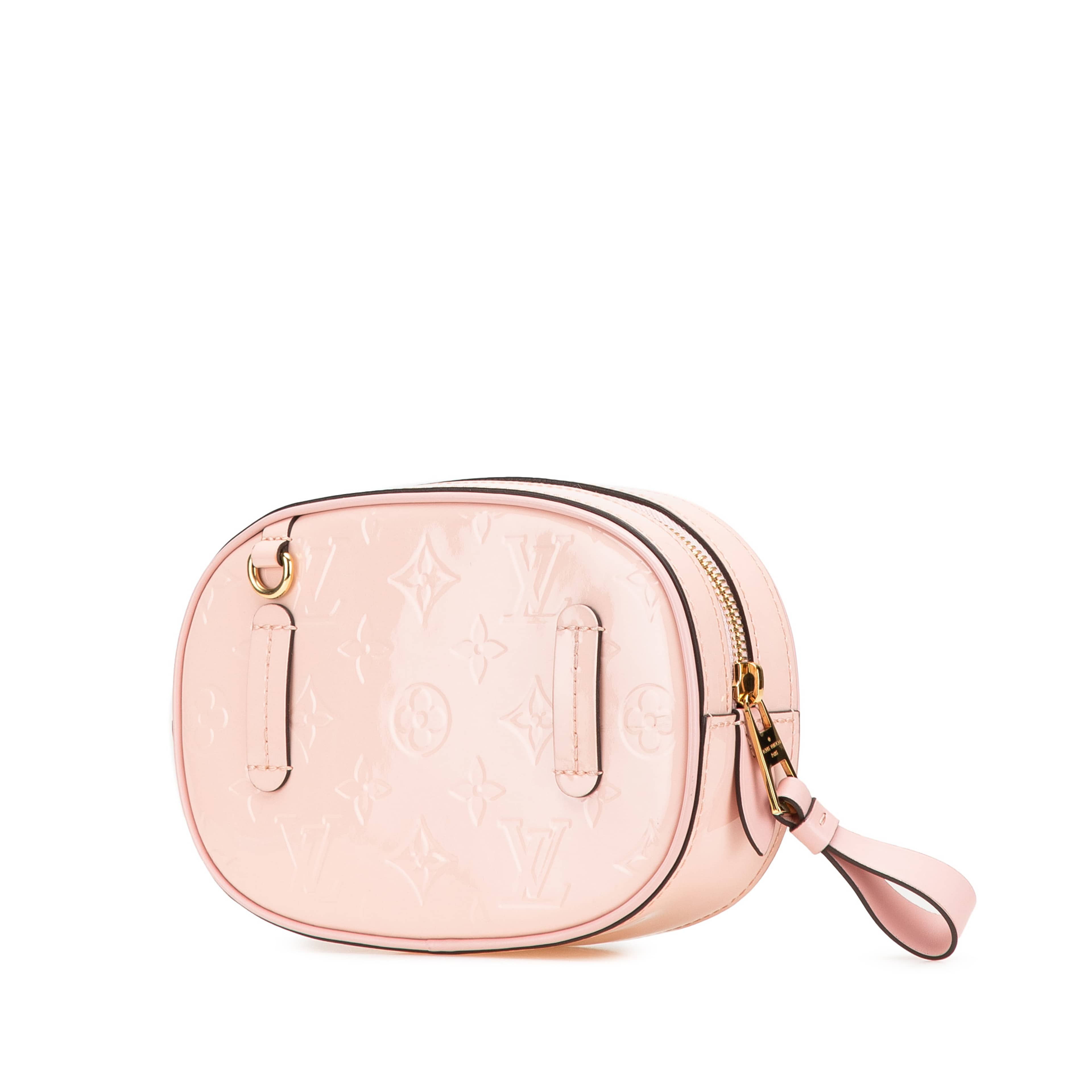 Louis Vuitton Monogram Vernis Beltbag, från Luxclusif, i färgen rosa. Klicka för att öppna bilden i stort format