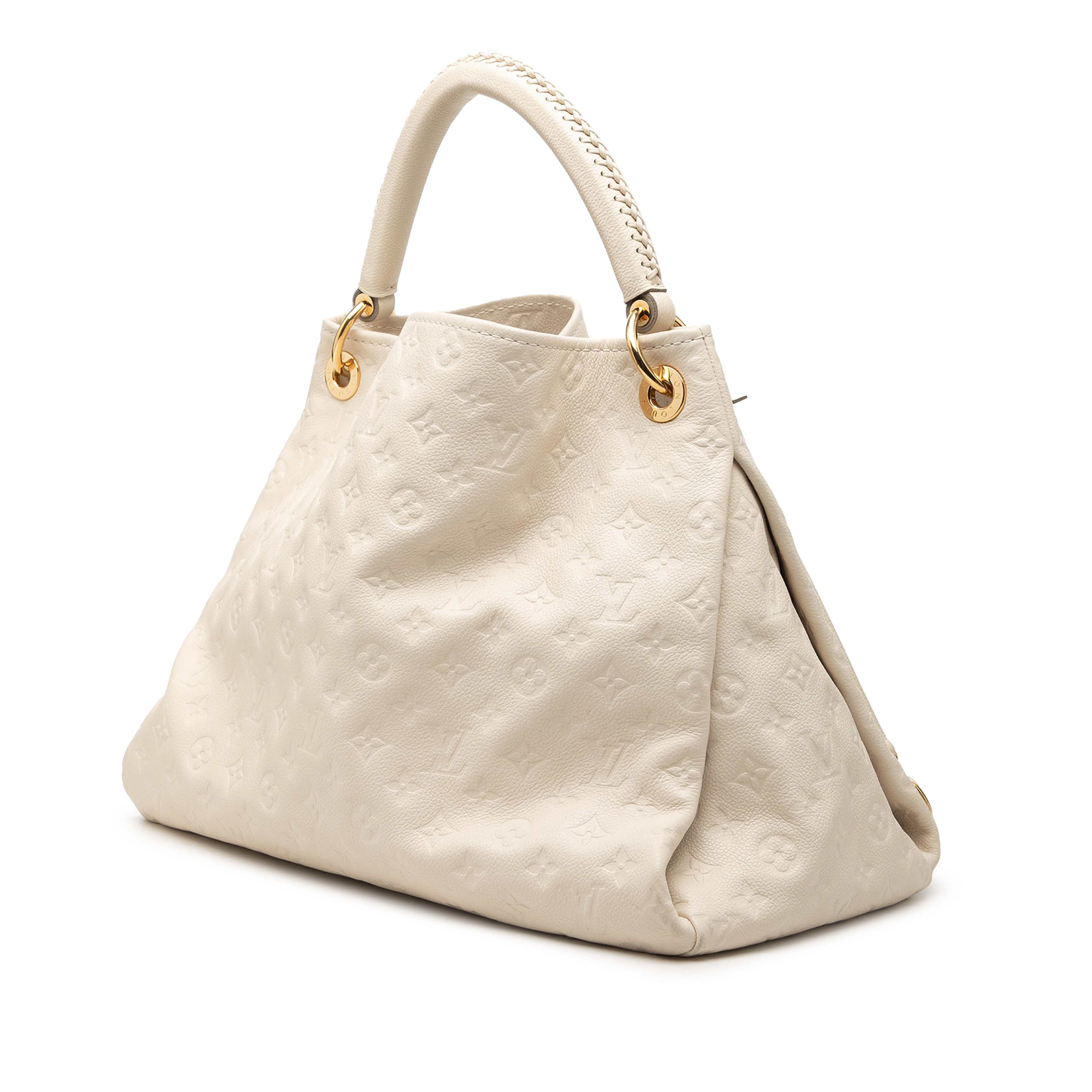 Louis Vuitton Monogram Empreinte Artsy Mm, från Luxclusif, i färgen white. Klicka för att öppna bilden i stort format