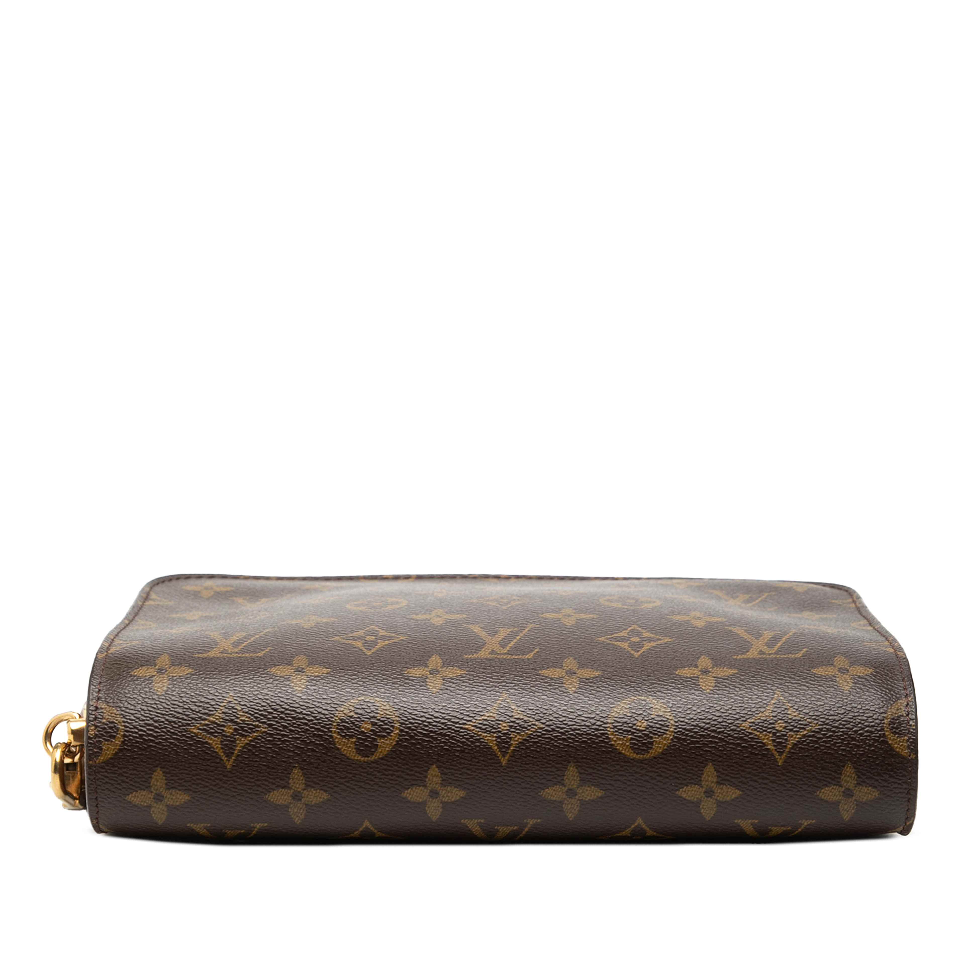 Louis Vuitton Monogram Orsay, från Luxclusif, i färgen brown. Klicka för att öppna bilden i stort format
