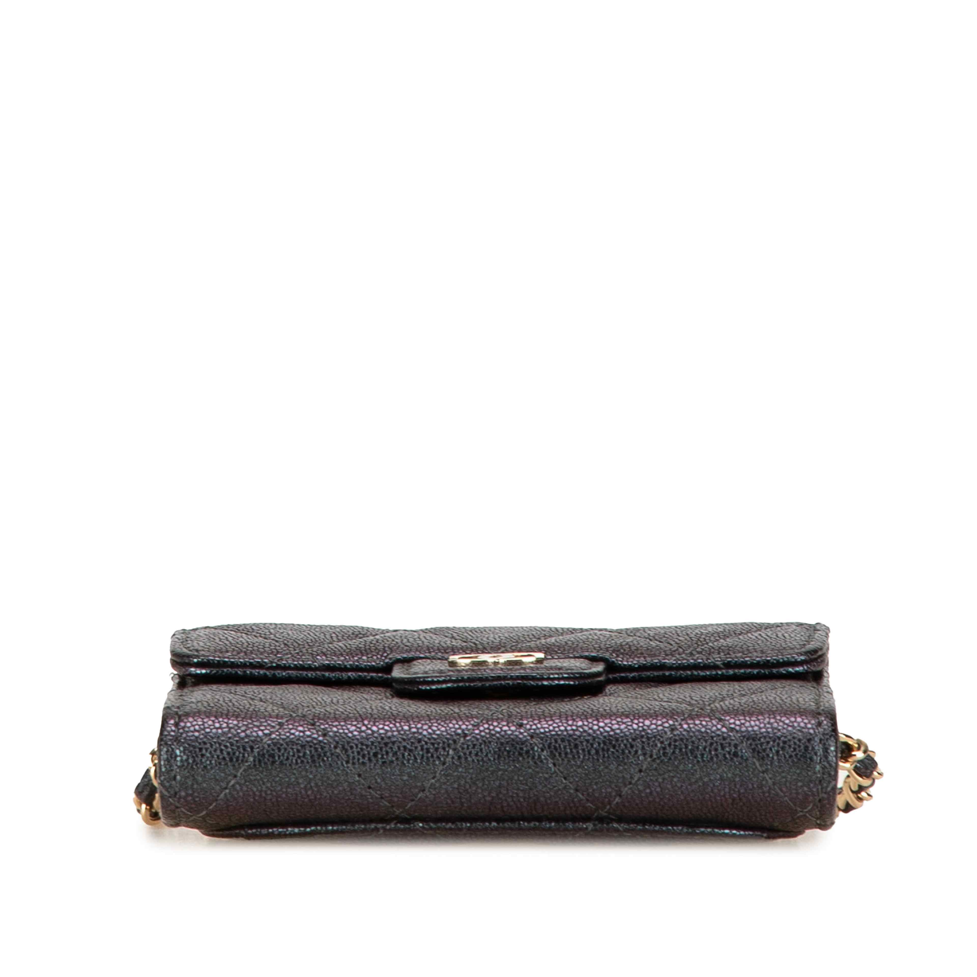 Chanel Small Iridescent Caviar Single Flap