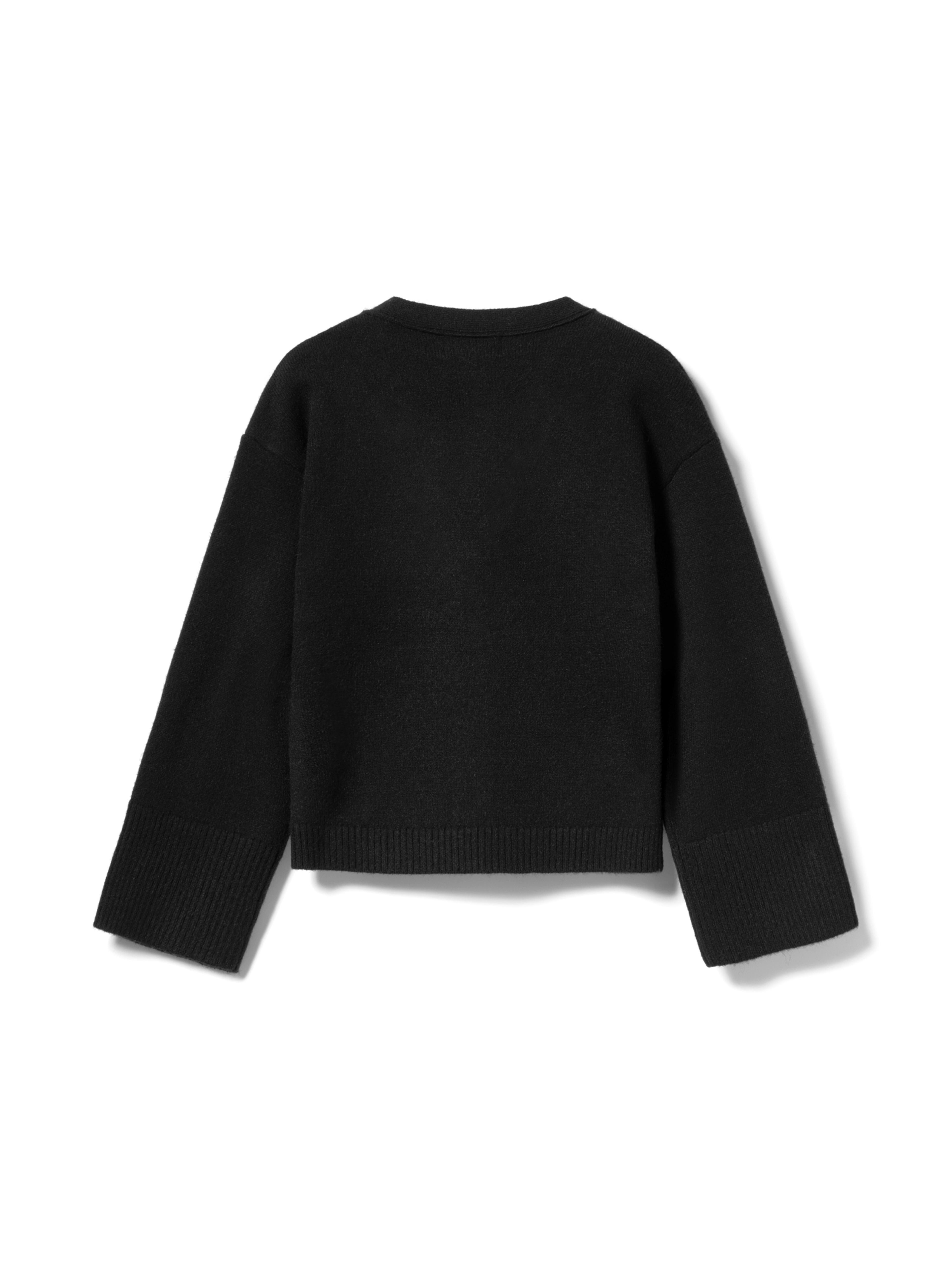 Lenyx Knit Cardigan - Black, från Noella, i färgen black. Klicka för att öppna bilden i stort format