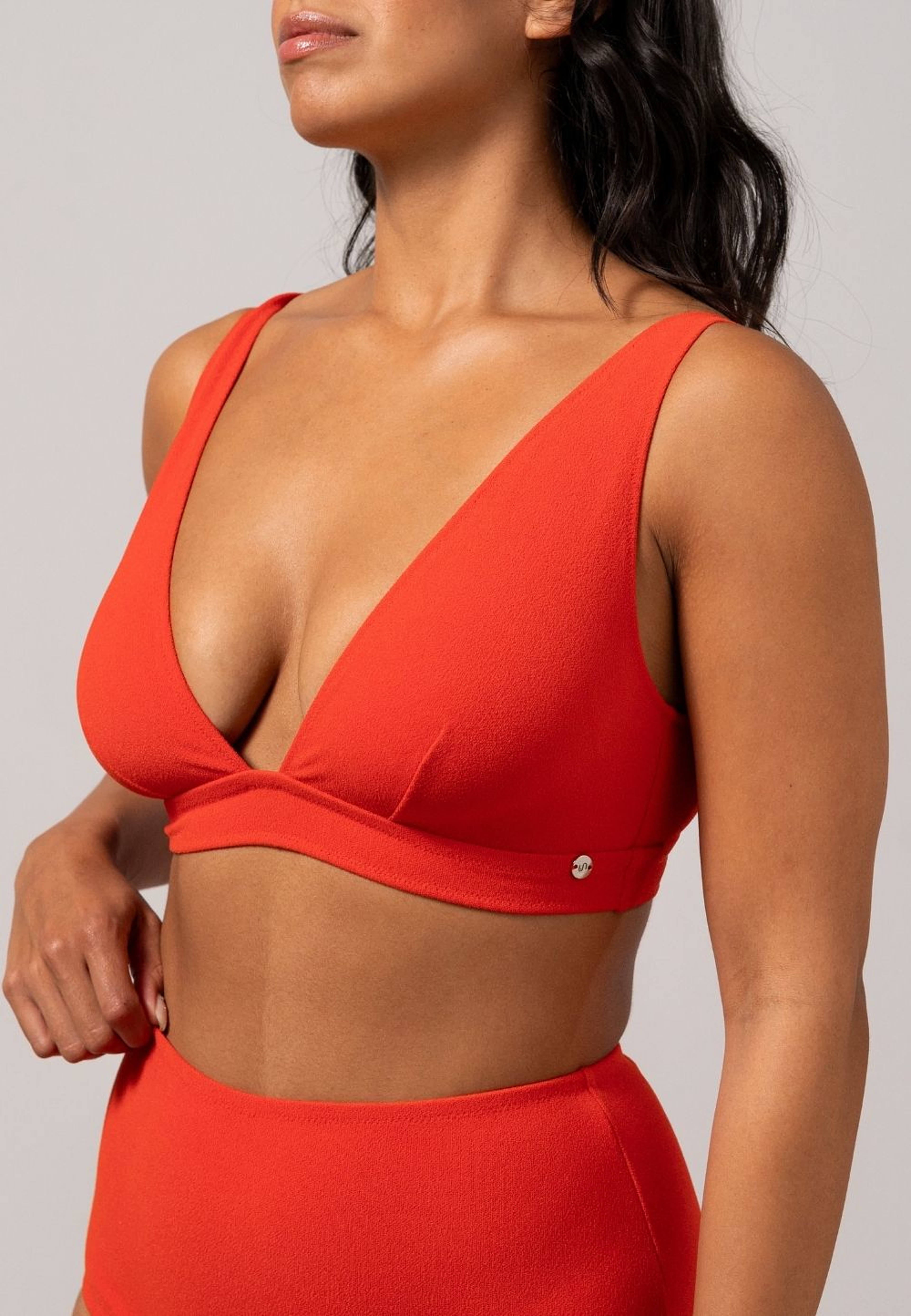 Plunge Bikini Top