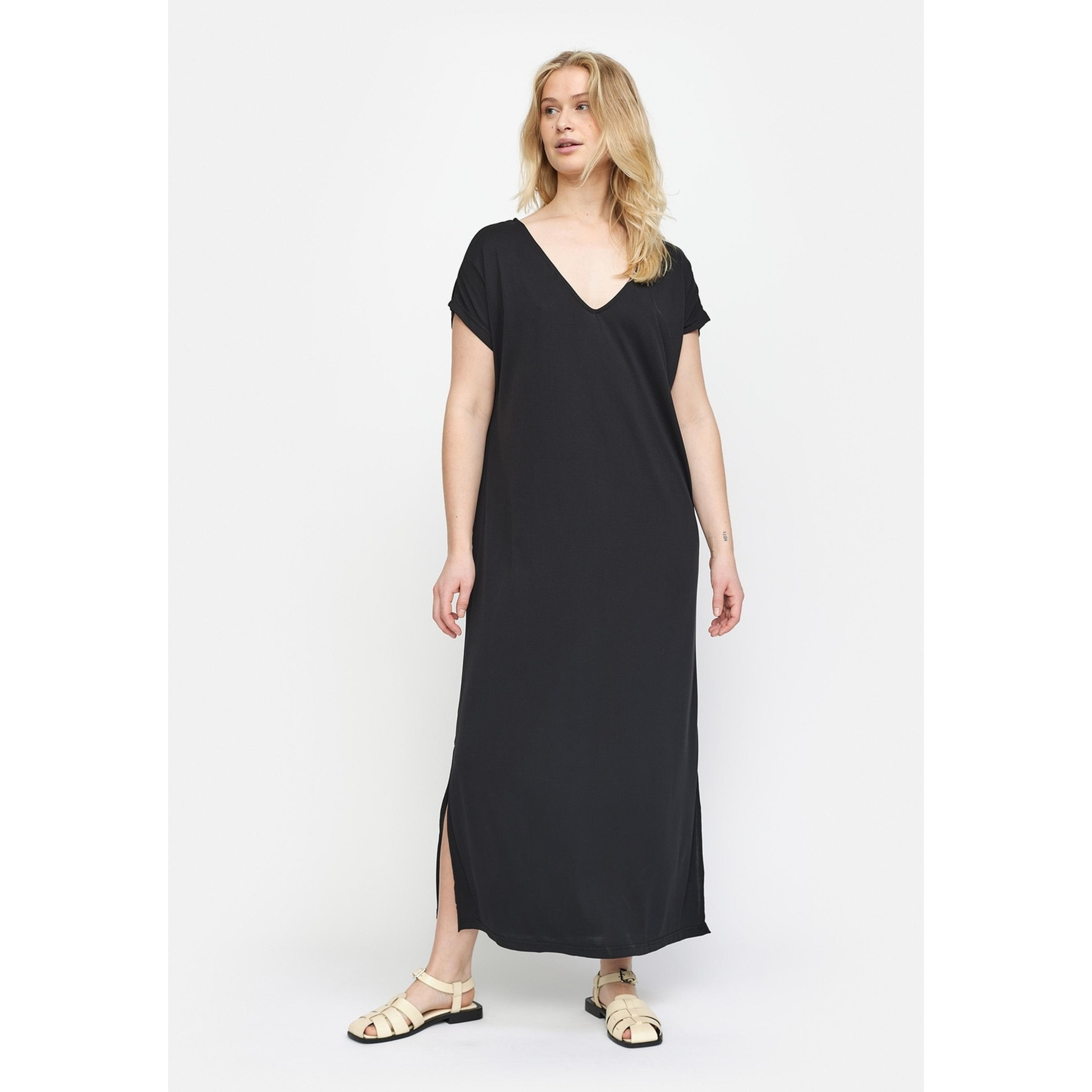 Srella Midi Dress - Black
